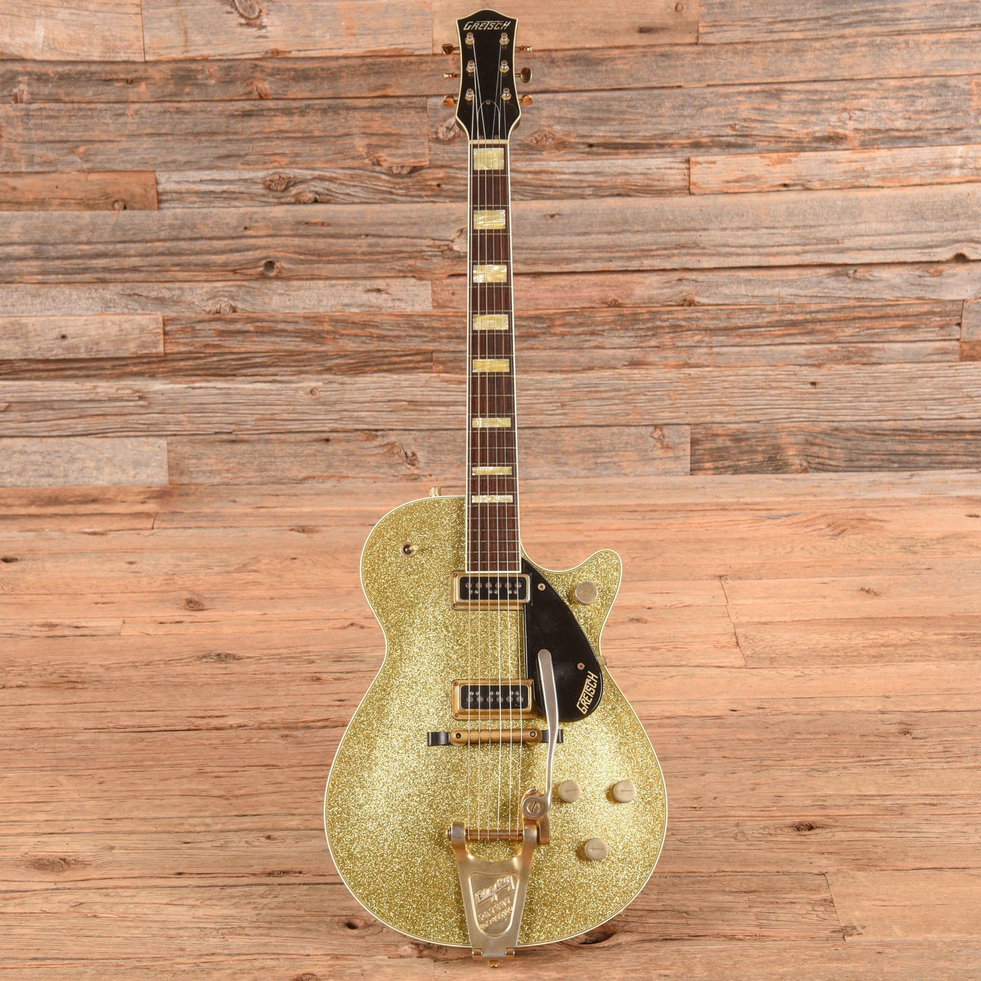 Gretsch Custom Shop Stephen Stern Masterbuilt G6128-CS Duo Jet Gold Sparkle 2014 - Zac Brown