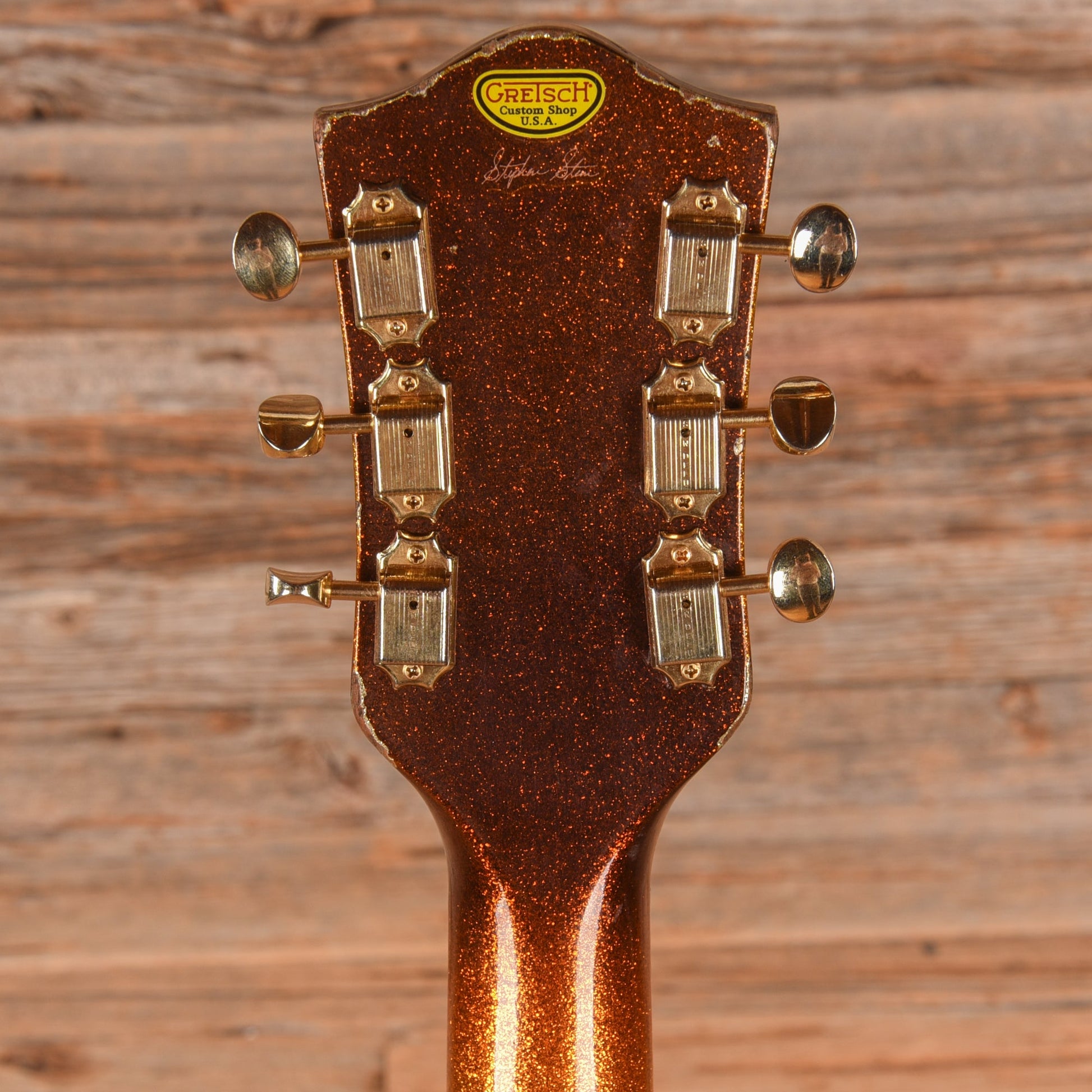 Gretsch Custom Shop Stephen Stern Masterbuilt G6128-CS Roadrunner Goldburst Sparkle over Multicolor 2020 - Zac Brown