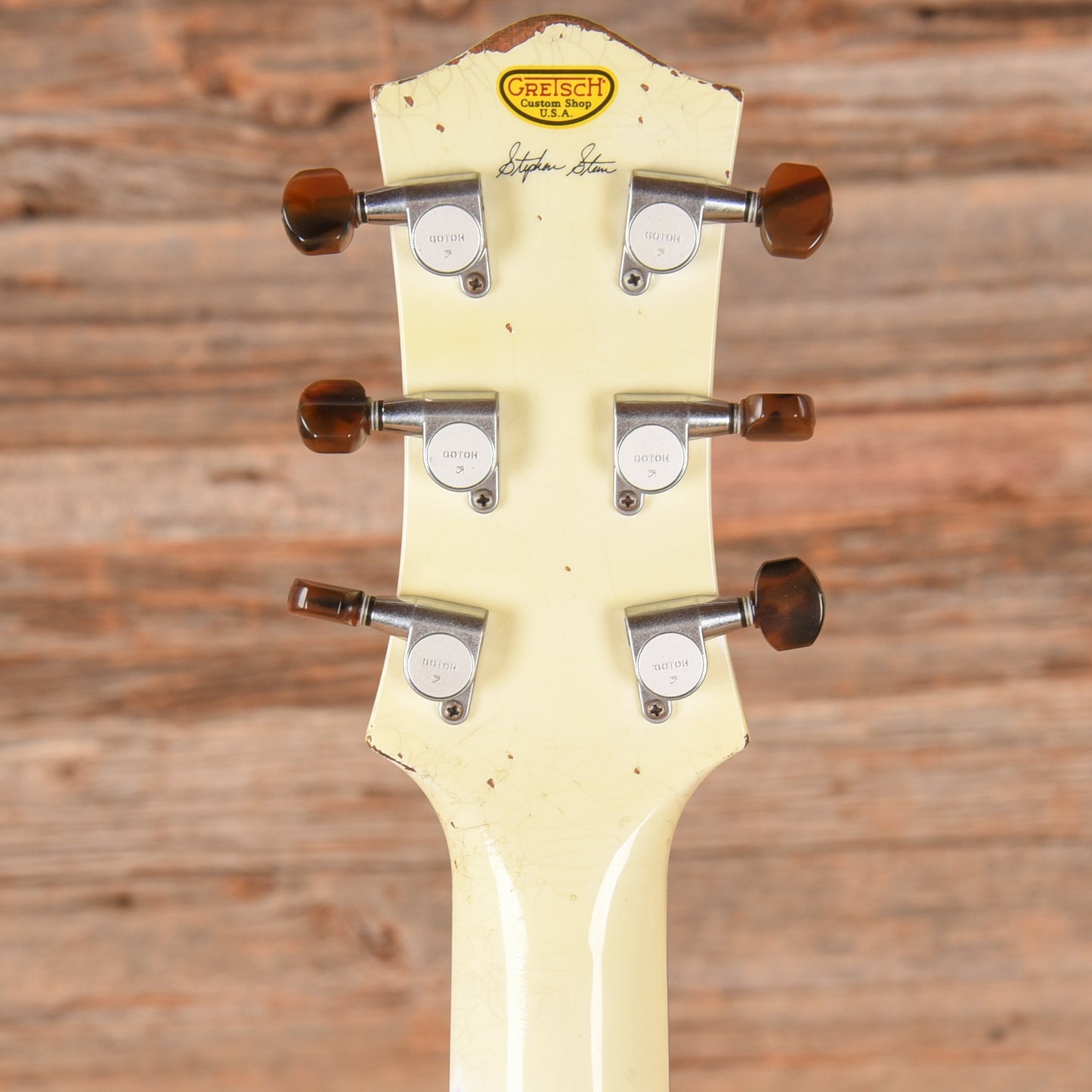 Gretsch Custom Shop Stephen Stern Masterbuilt G6128 Custom Shop White 2019 - Zac Brown