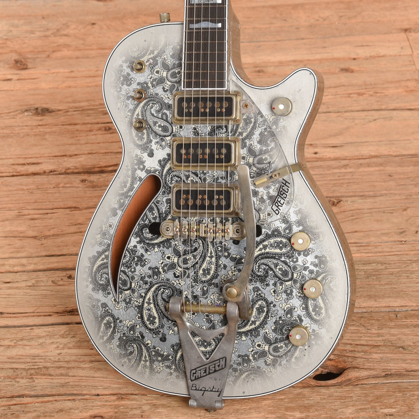 Gretsch Custom Shop Stephen Stern Masterbuilt G6134-CS Black Paisley 2021 - Zac Brown