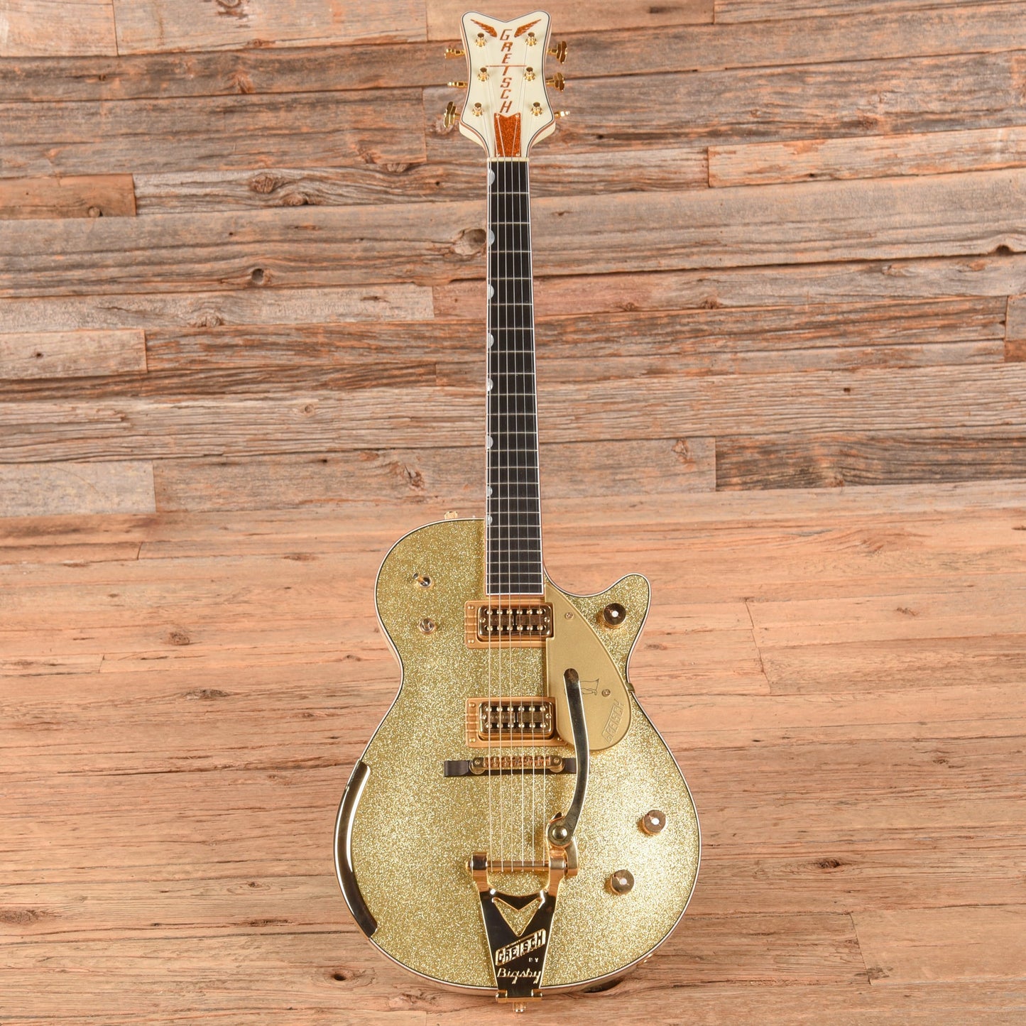 Gretsch Custom Shop Stephen Stern Masterbuilt G6134-CS Penguin Gold Sparkle 2021 - Zac Brown