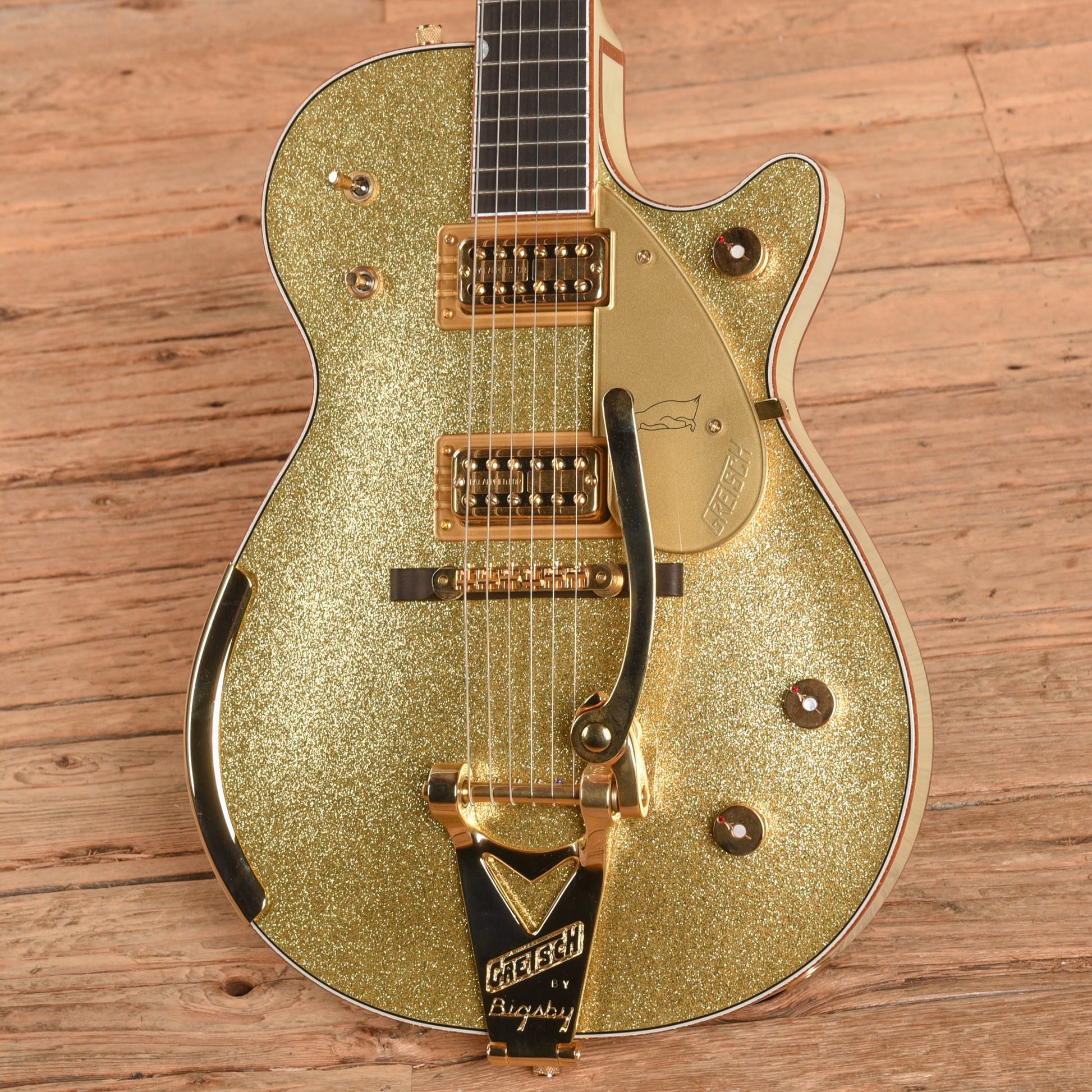 Gretsch Custom Shop Stephen Stern Masterbuilt G6134-CS Penguin Gold Sparkle 2021 - Zac Brown