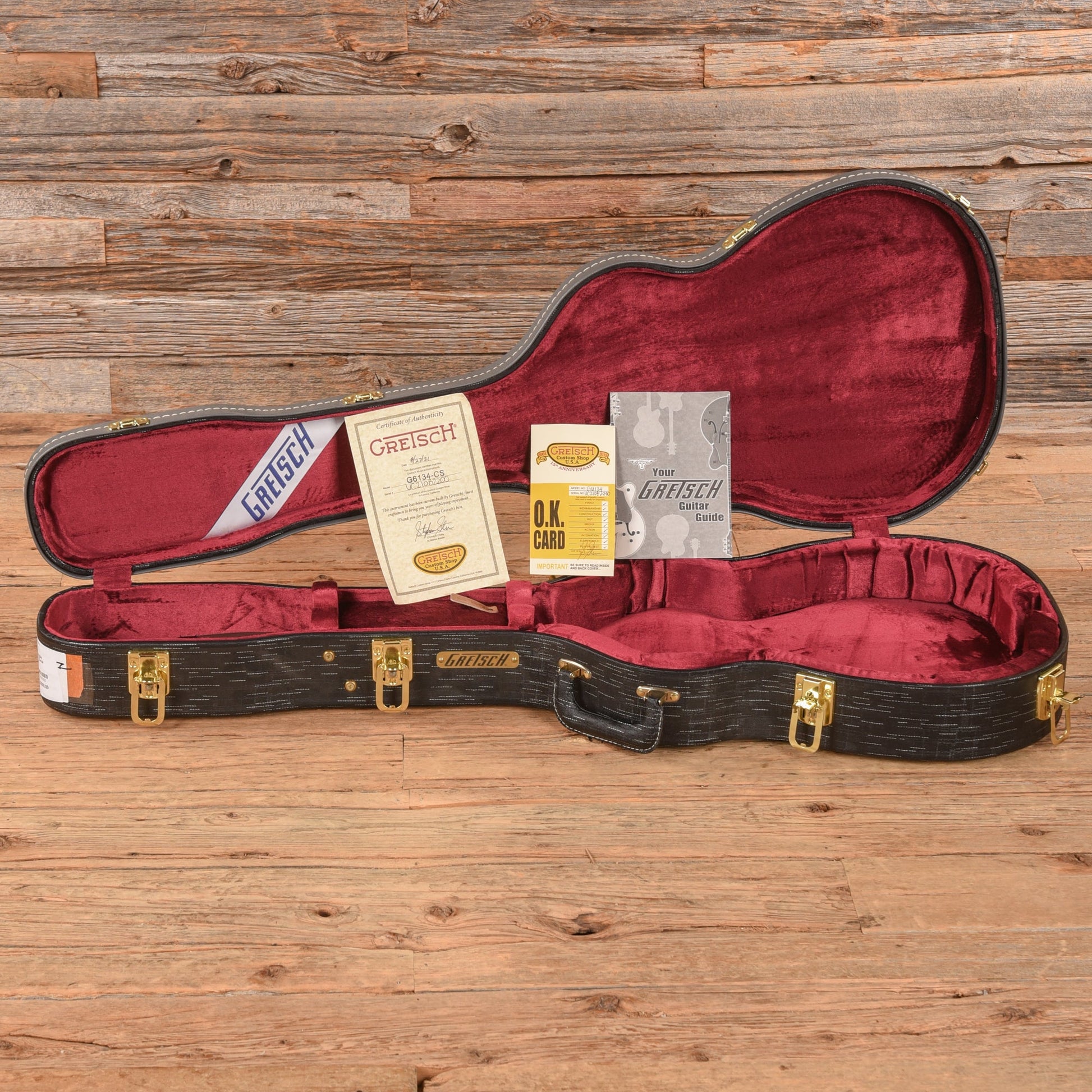 Gretsch Custom Shop Stephen Stern Masterbuilt G6134-CS Penguin Gold Sparkle 2021 - Zac Brown