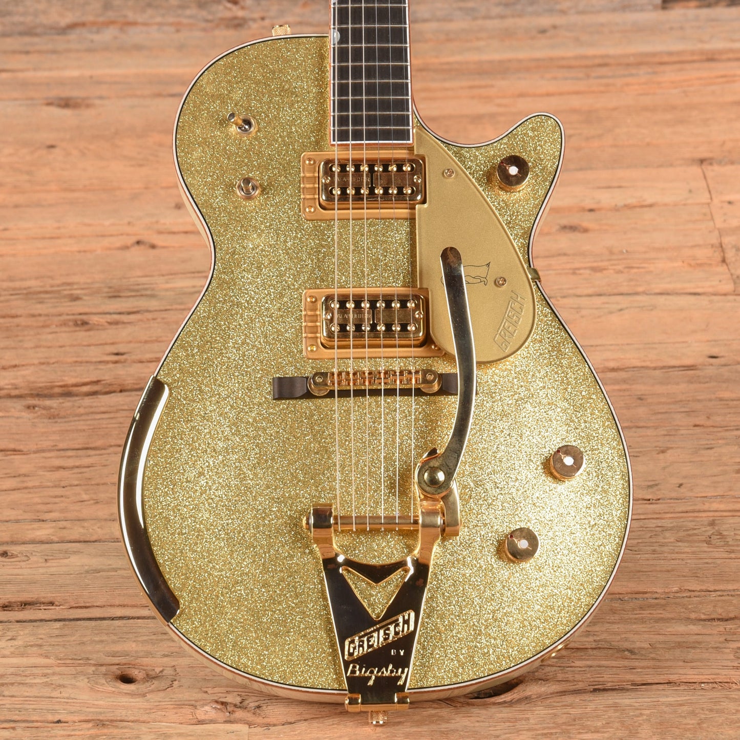 Gretsch Custom Shop Stephen Stern Masterbuilt G6134-CS Penguin Gold Sparkle 2021 - Zac Brown