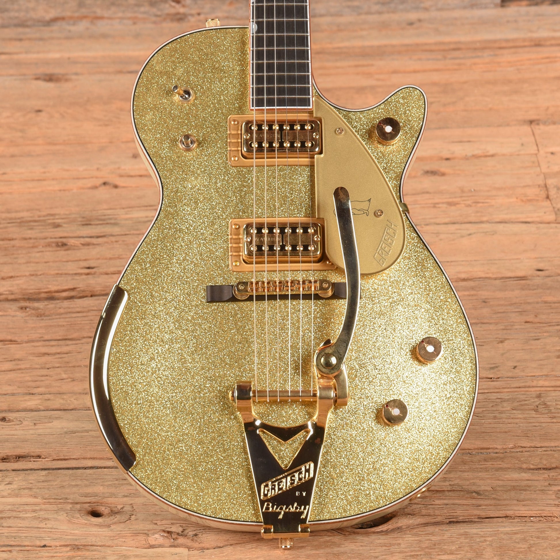 Gretsch Custom Shop Stephen Stern Masterbuilt G6134-CS Penguin Gold Sparkle 2021 - Zac Brown