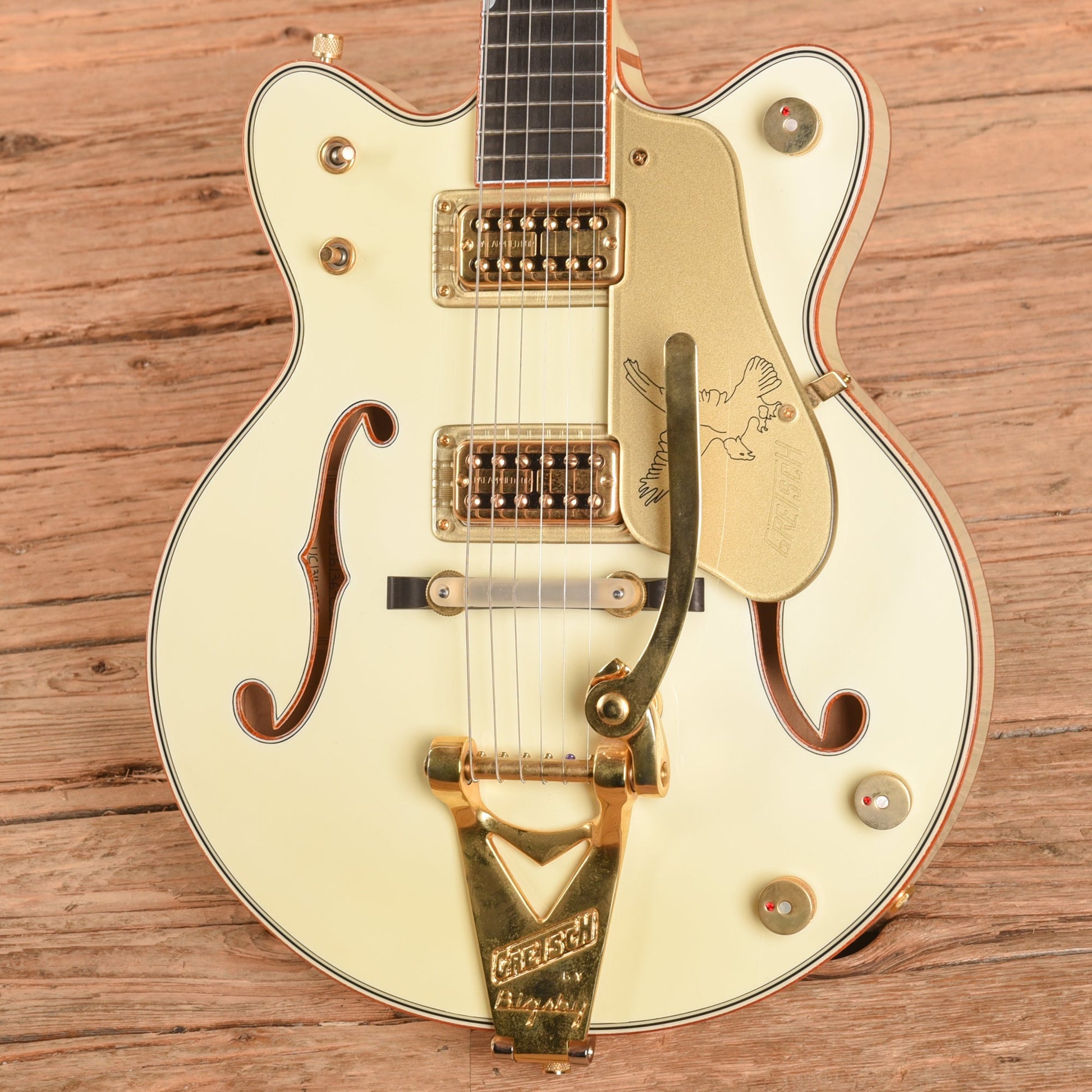 Gretsch Custom Shop Stephen Stern Masterbuilt G6136-CS JR Falcon White 2013 - Zac Brown
