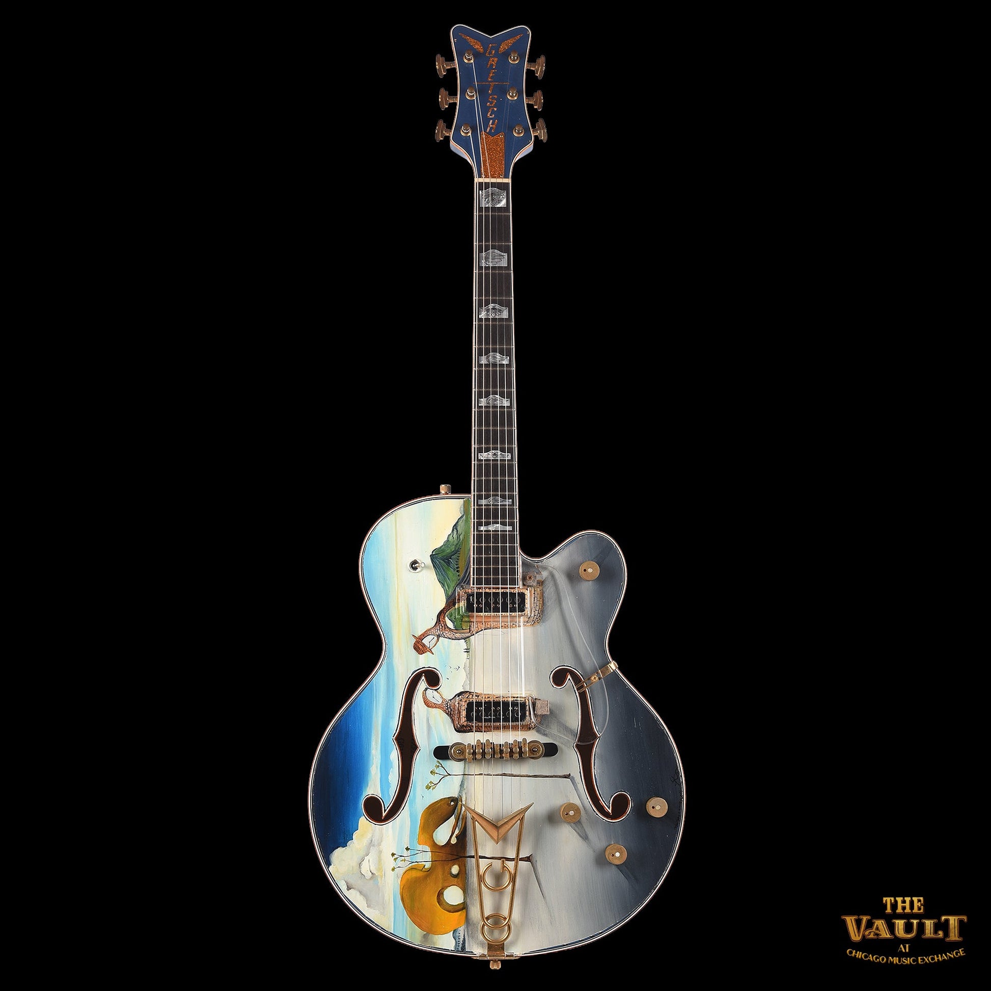 Gretsch Custom Shop Stephen Stern Masterbuilt G6136-CST White Falcon Custom Painted by Louis Markoya Protegé to Salvador Dali 2012 - Zac Brown