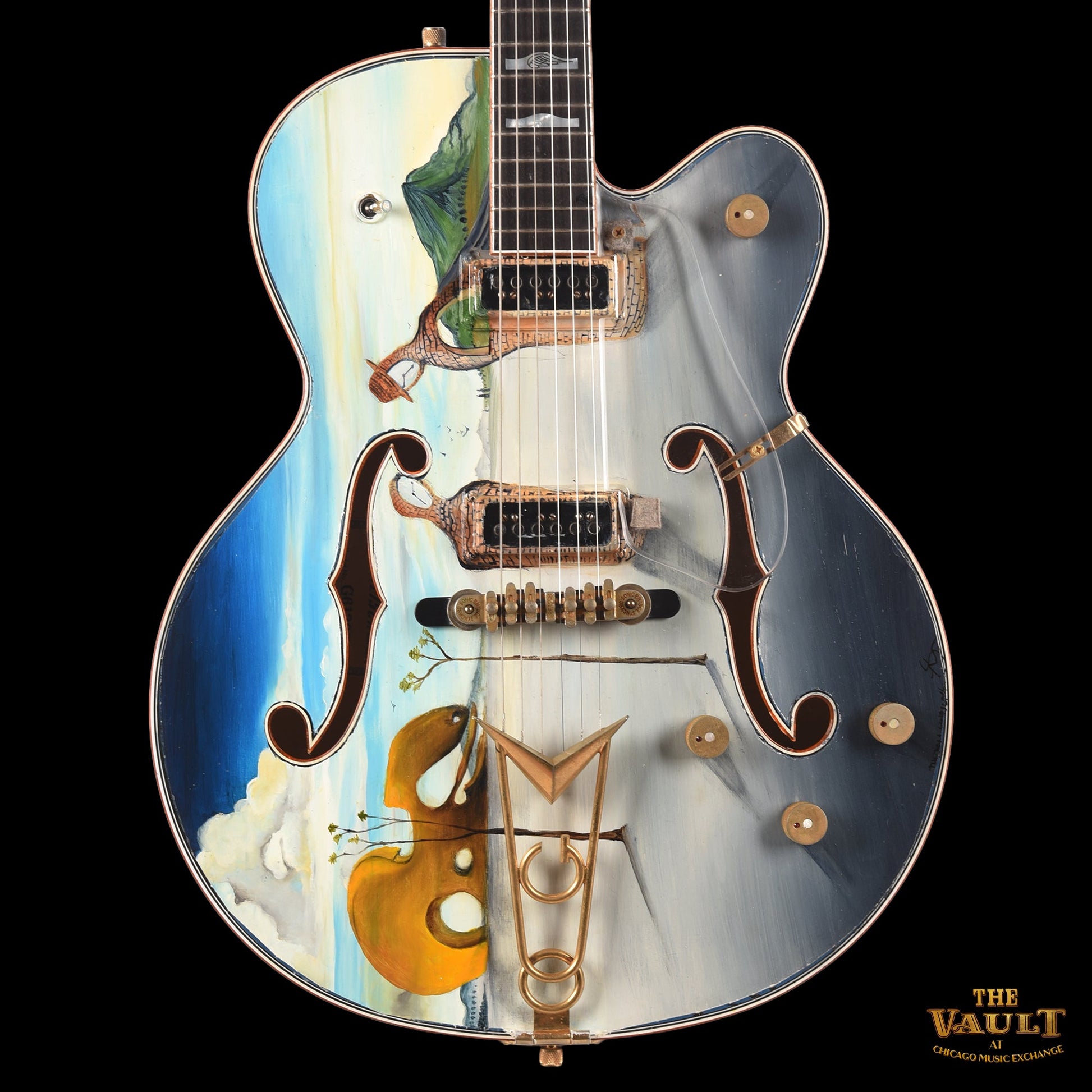 Gretsch Custom Shop Stephen Stern Masterbuilt G6136-CST White Falcon Custom Painted by Louis Markoya Protegé to Salvador Dali 2012 - Zac Brown