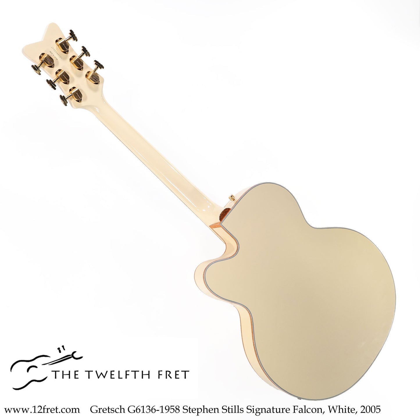Gretsch G6136-1958 Stephen Stills Signature Falcon, White, 2005 [USED]