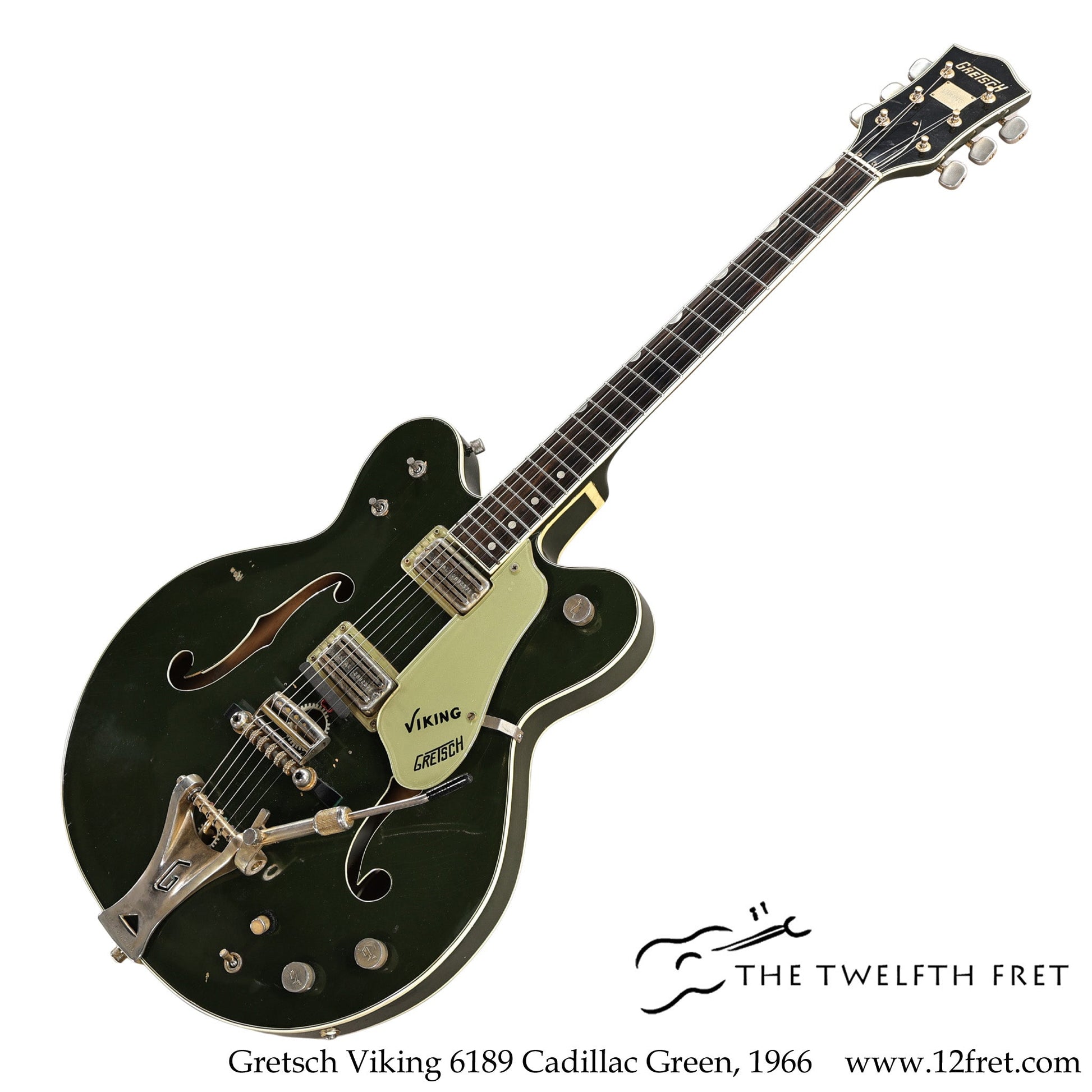 Gretsch Viking 6189 Cadillac Green Electric Guitar, 1966  [USED]