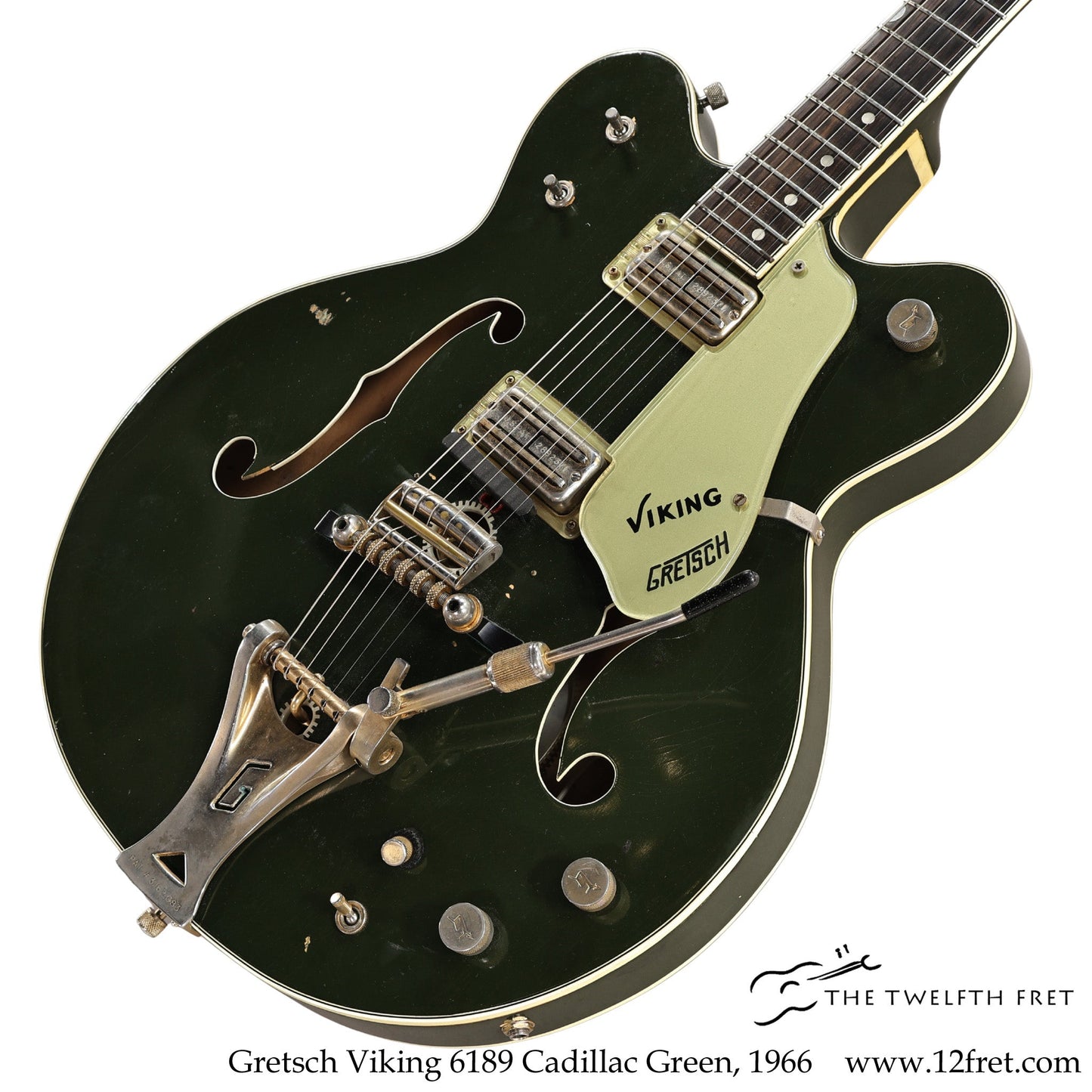 Gretsch Viking 6189 Cadillac Green Electric Guitar, 1966  [USED]
