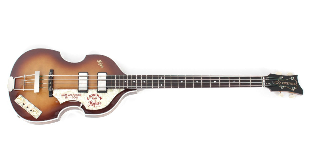 Hofner Violin Bass '61 Cavern 60th Anniversary - Right Handed (1 of only 50 made)