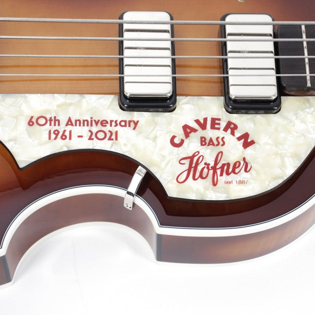 Hofner Violin Bass '61 Cavern 60th Anniversary - Right Handed (1 of only 50 made)