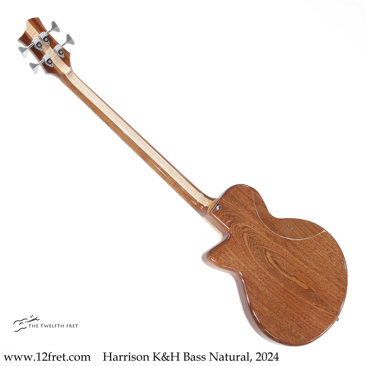 Harrison K&H Bass Guitar Natural, 2024  [NEW]