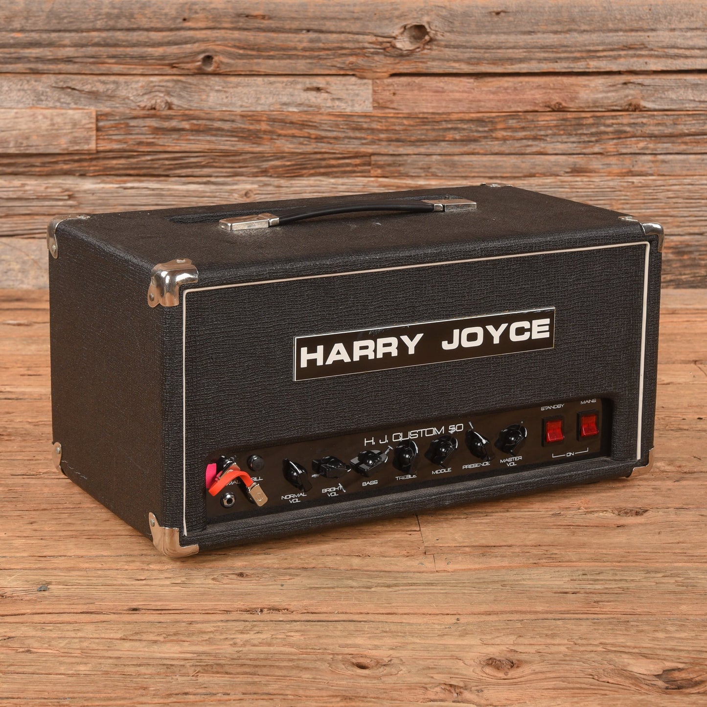 Harry Joyce HJ Custom 50 50-Watt Guitar Amp Head Owned by Brad Whitford