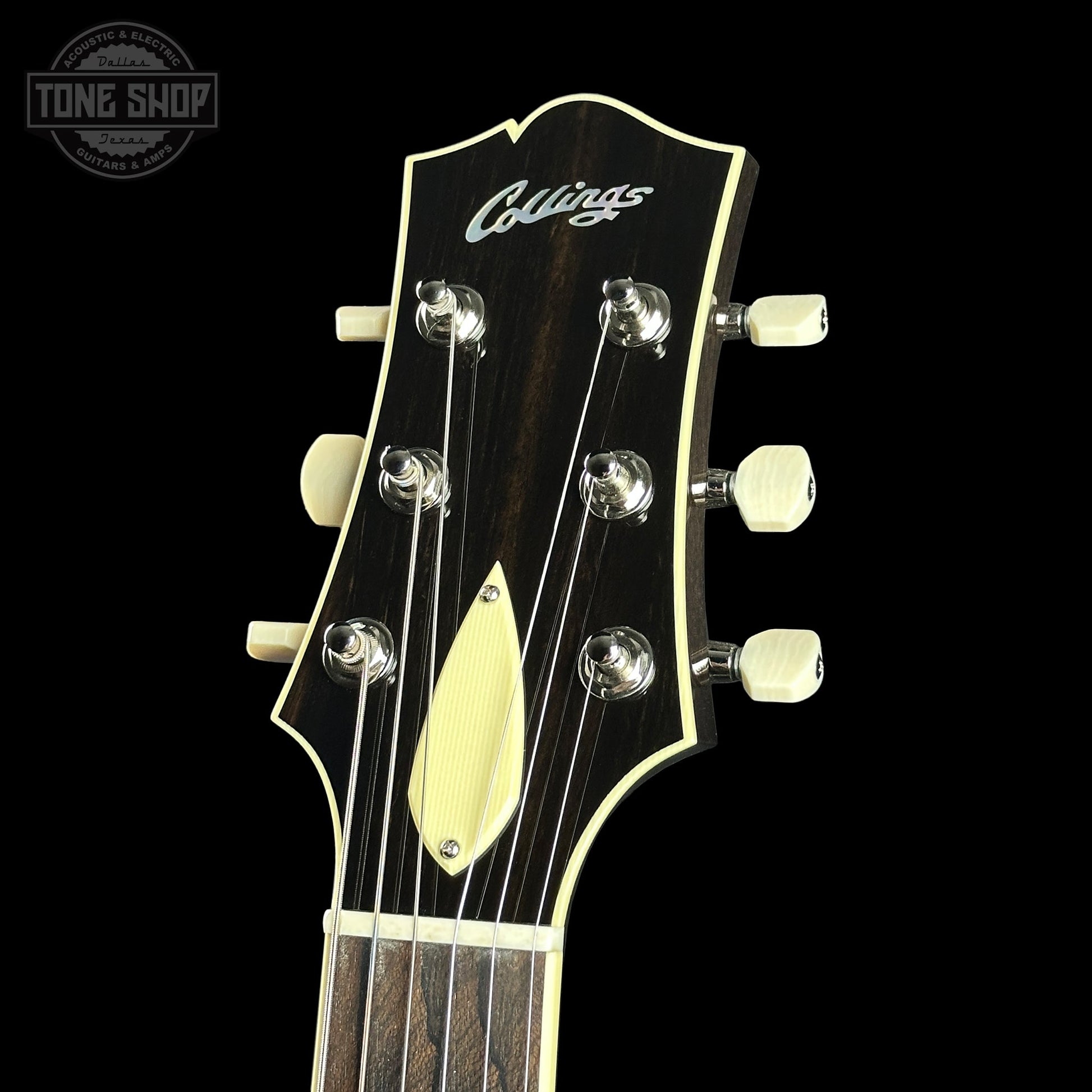 Collings CL City Limits DLX Quilt Top Acid Wash Charcoal Burst w/Case 251664