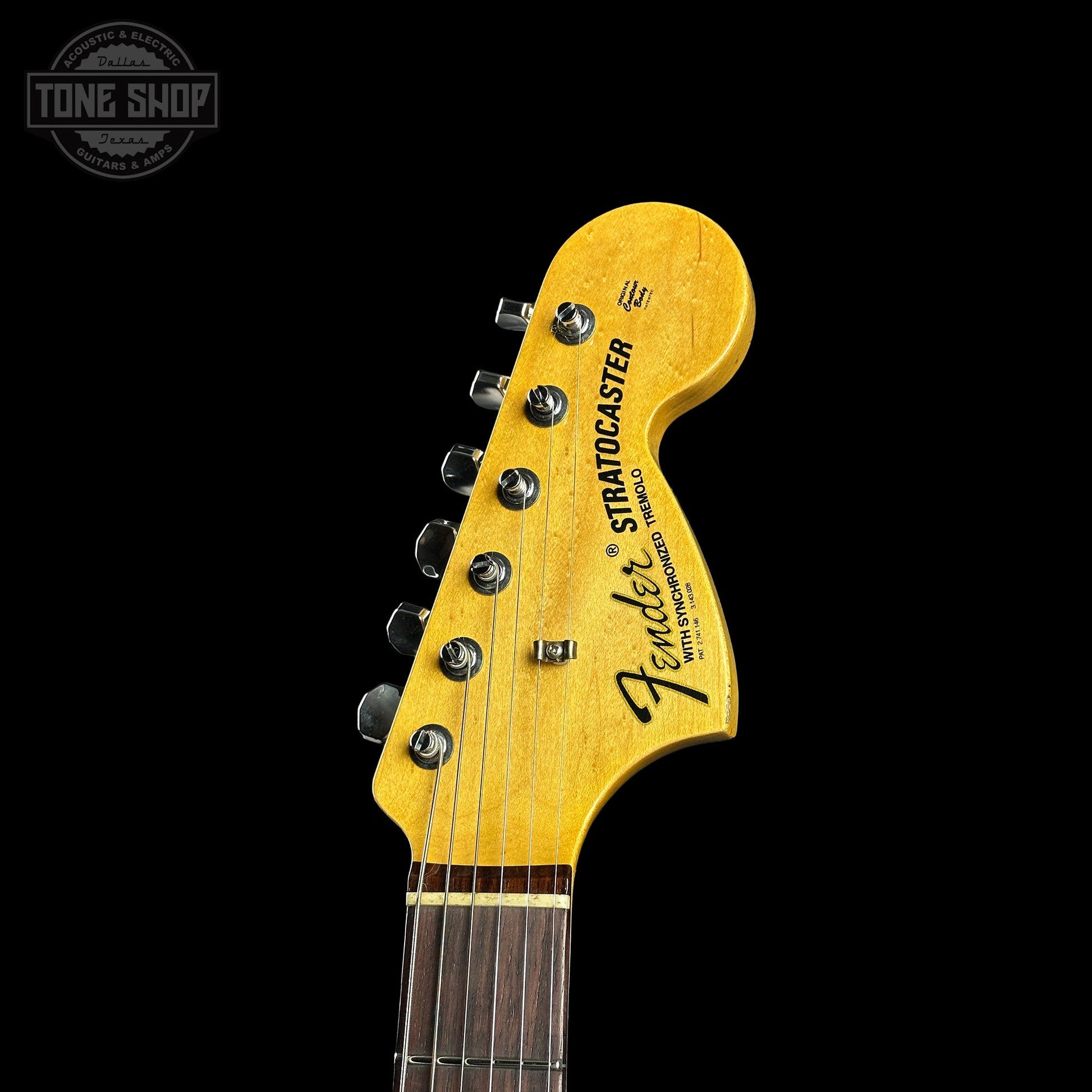 Fender Custom Shop 1969 Stratocaster HSS Journeyman Relic Silver Sparkle w/case CZ588722