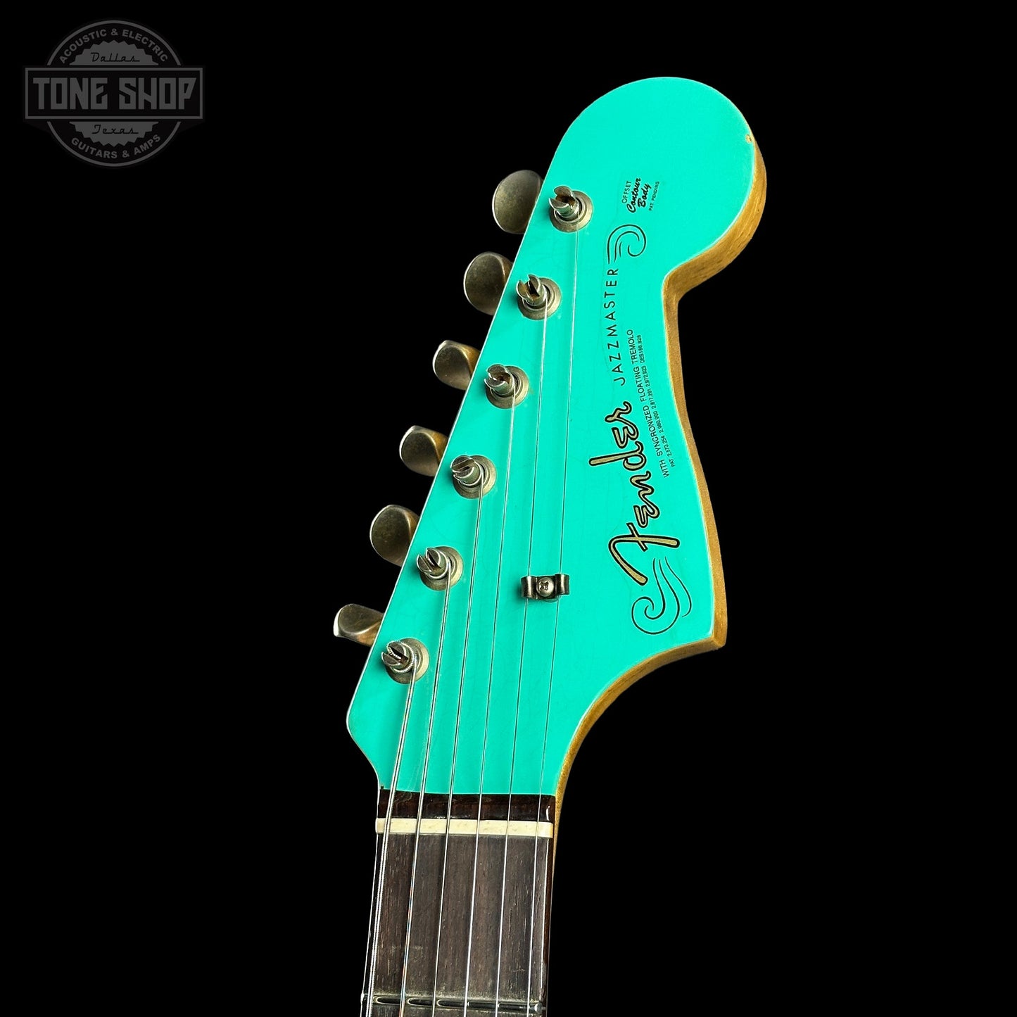 Fender Custom Shop 1962 Jazzmaster Journeyman Relic PHC Sea Foam Green w/case CZ588727