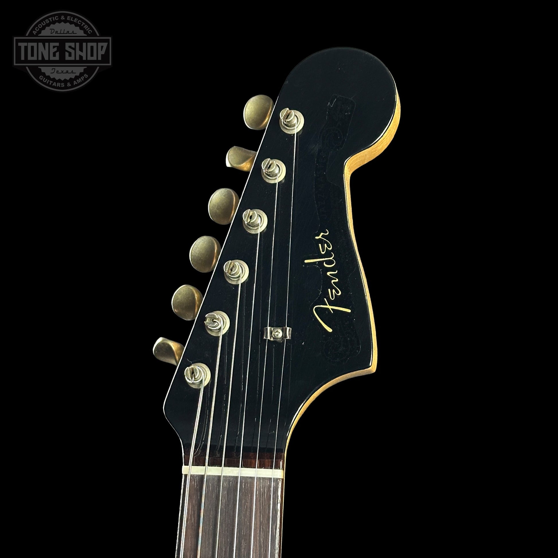 Fender Custom Shop 1962 Jazzmaster Journeyman Relic Black w/case CZ588745