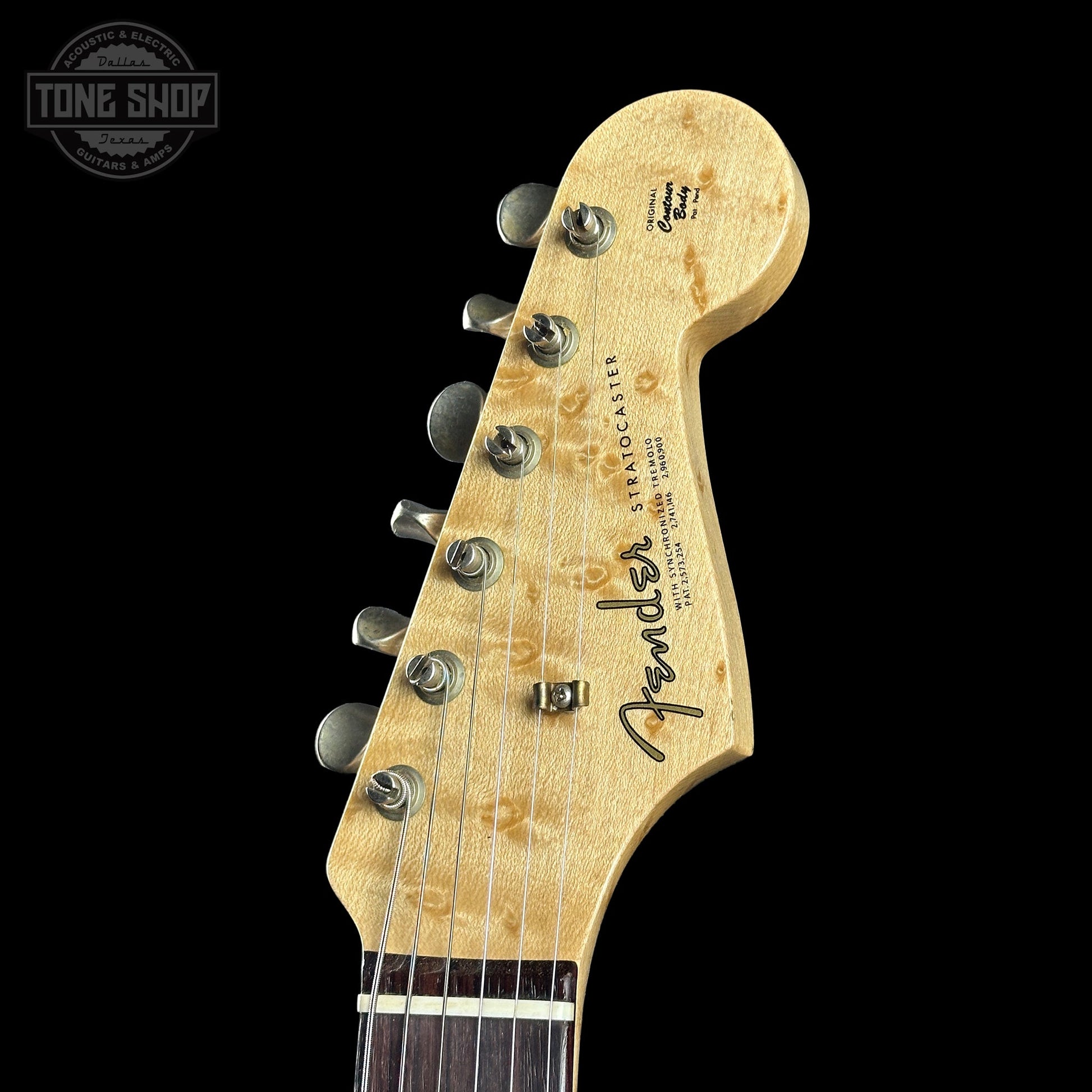 Fender Custom Shop 1963 Stratocaster Journeyman Relic Ocean Turquoise AAA Maple Neck w/case