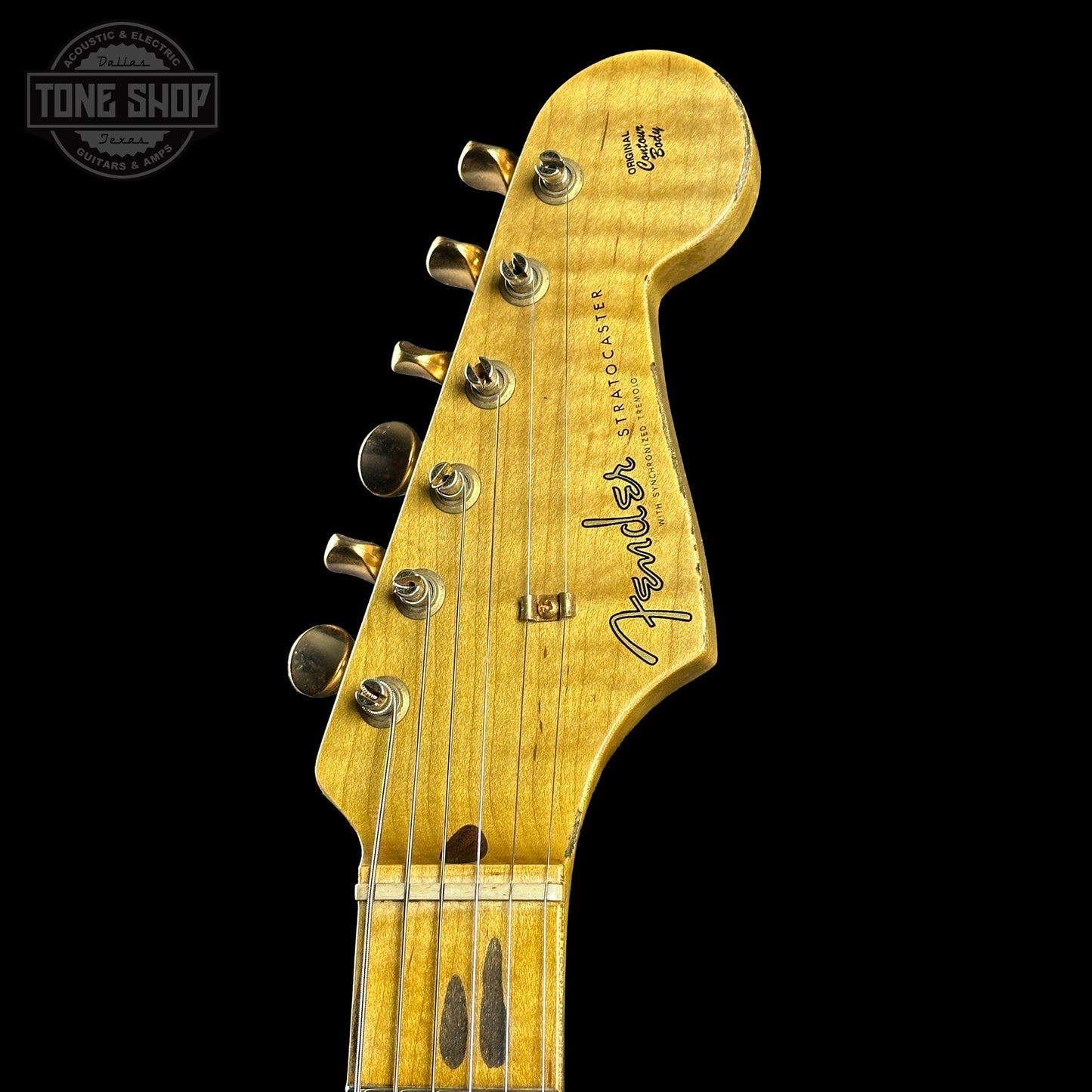 Fender Custom Shop 1957 Stratocaster Relic White Blonde AAA Maple Neck w/case CZ579122