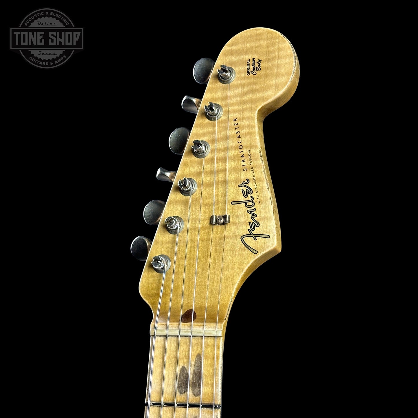Fender Custom Shop 1957 Stratocaster Relic 2 Tone Sunburst AAA Maple Neck w/case