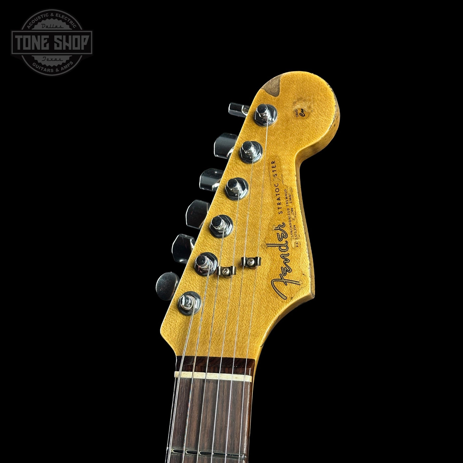 Fender Custom Shop Rory Gallagher Stratocaster Heavy Relic 3 Tone Sunburst w/case R144491