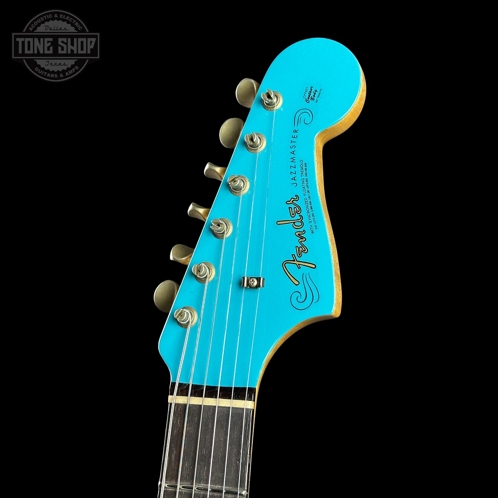 Fender Custom Shop 1962 Jazzmaster Journeyman Relic PHC Taos Turquoise w/case CZ588661
