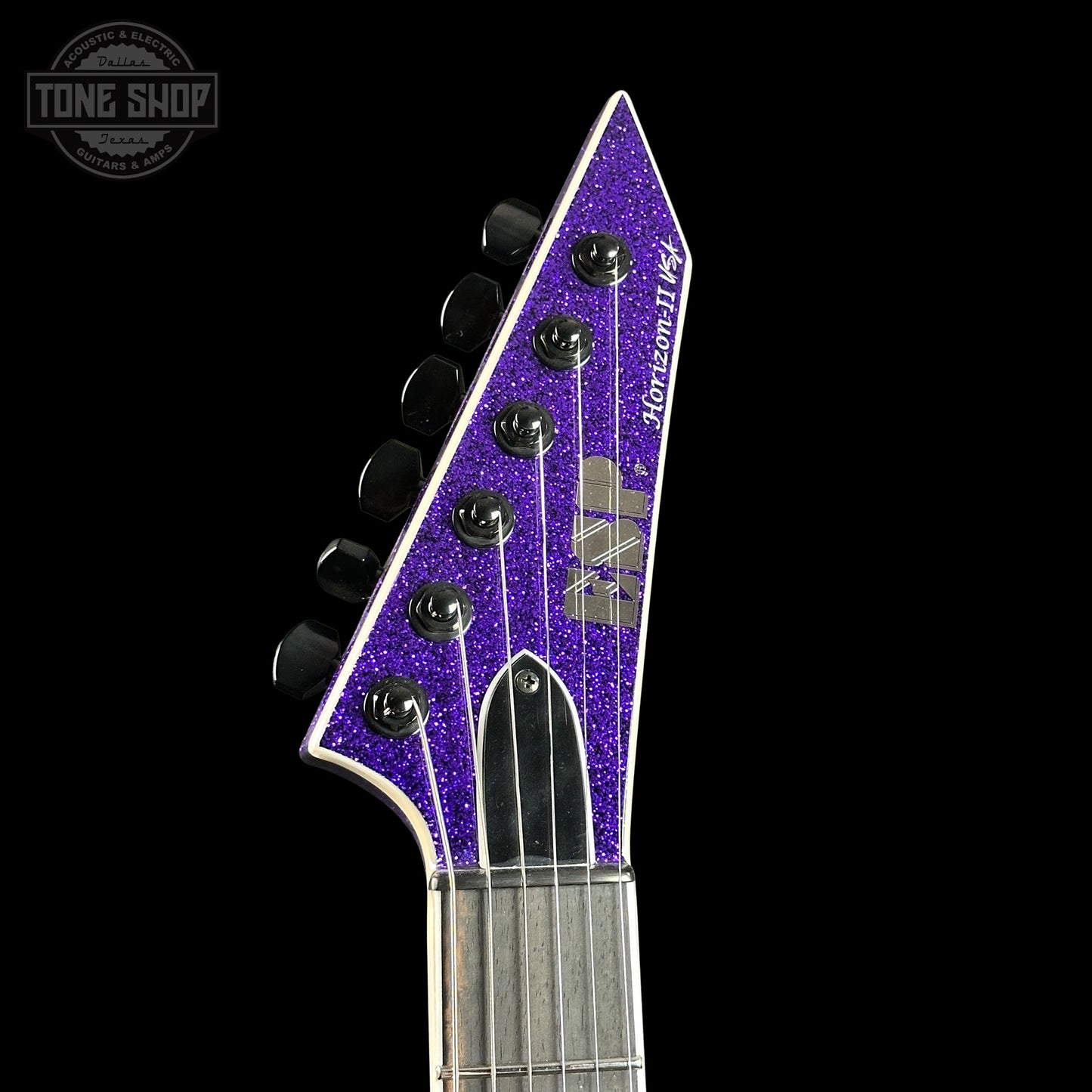 ESP USA Horizon-II Purple Sparkle EMG's w/Case