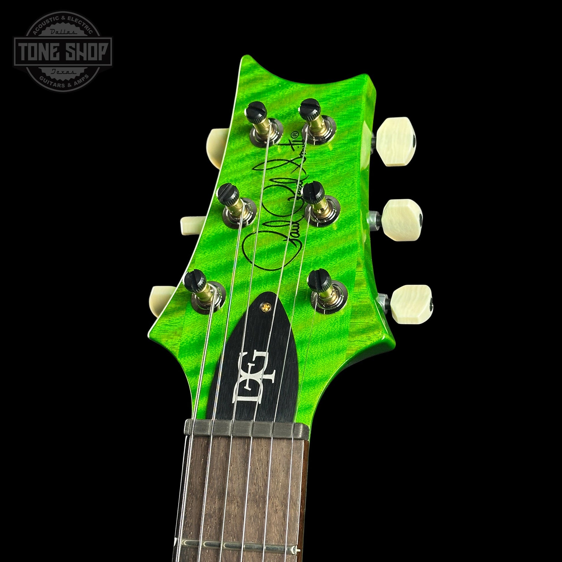 PRS Wood Library DGT Eriza Verde Quilt 10 Top Braz w/case 0411900