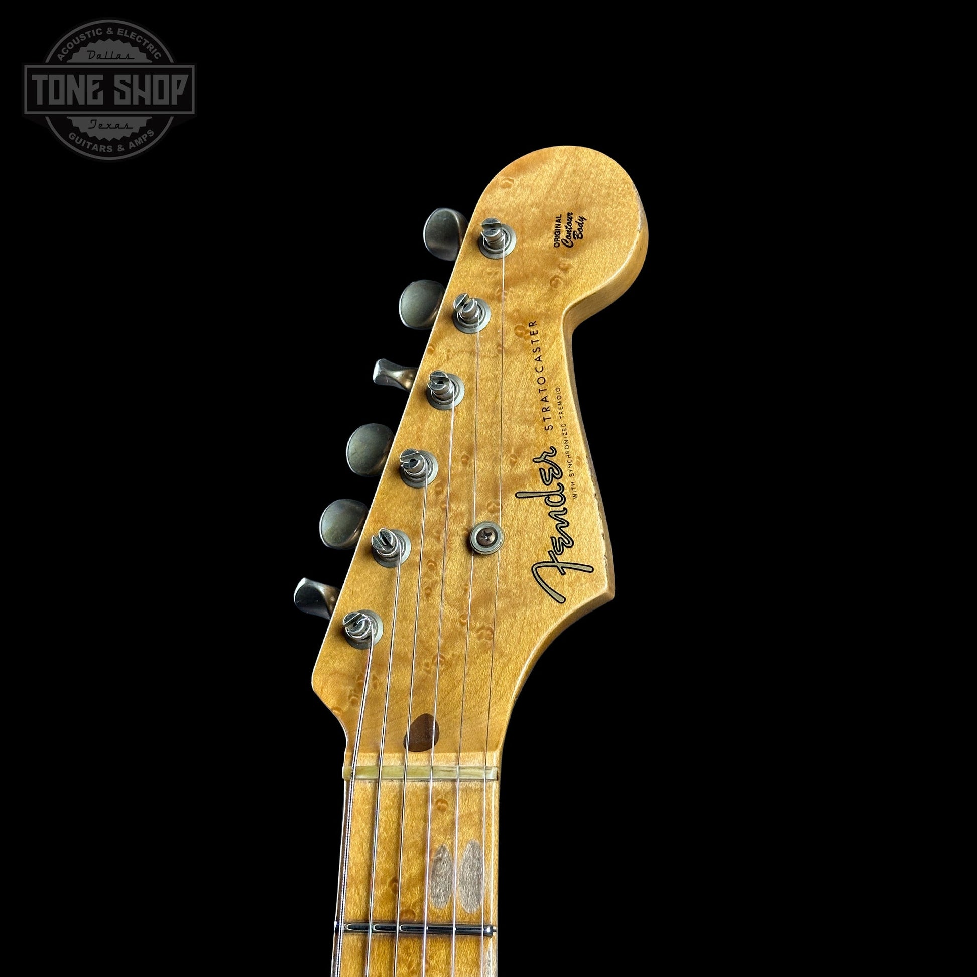 Fender Custom Shop 70th Anniversary 1954 Stratocaster Relic Surf Green w/case XN5745