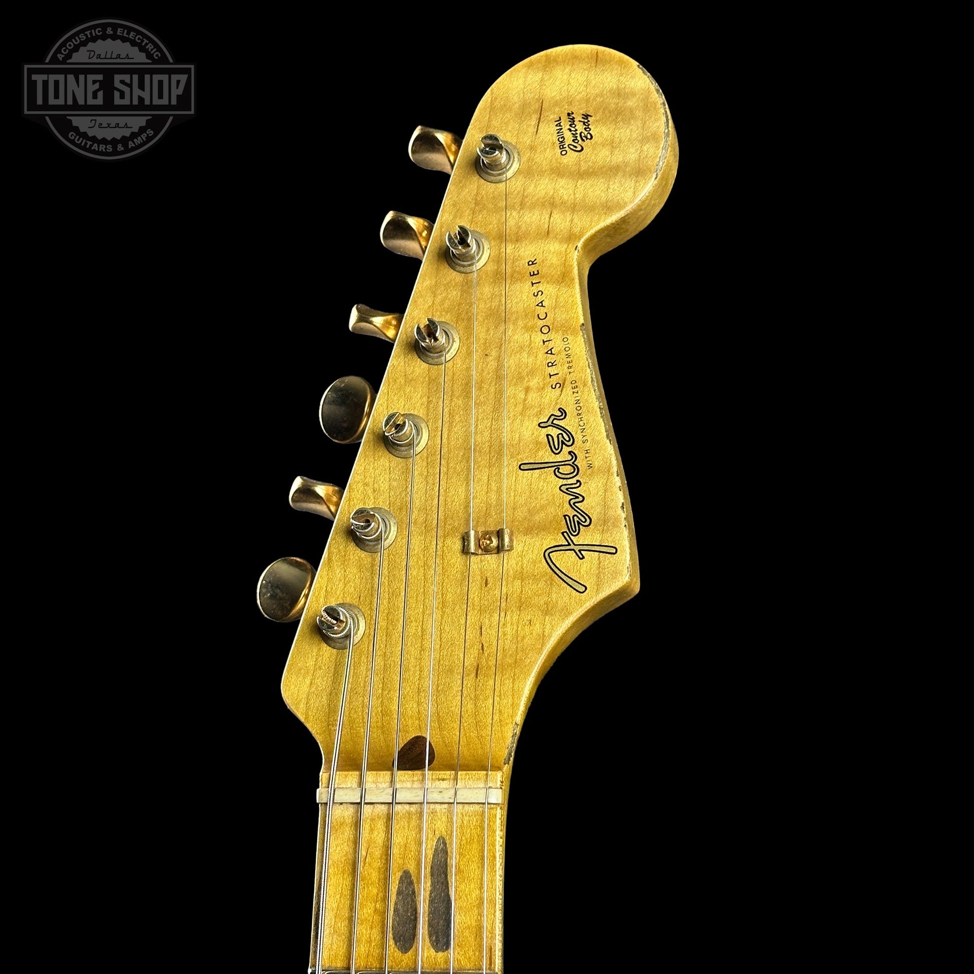 Fender Custom Shop 1957 Stratocaster Relic White Blonde AAA Maple Neck w/case CZ579122