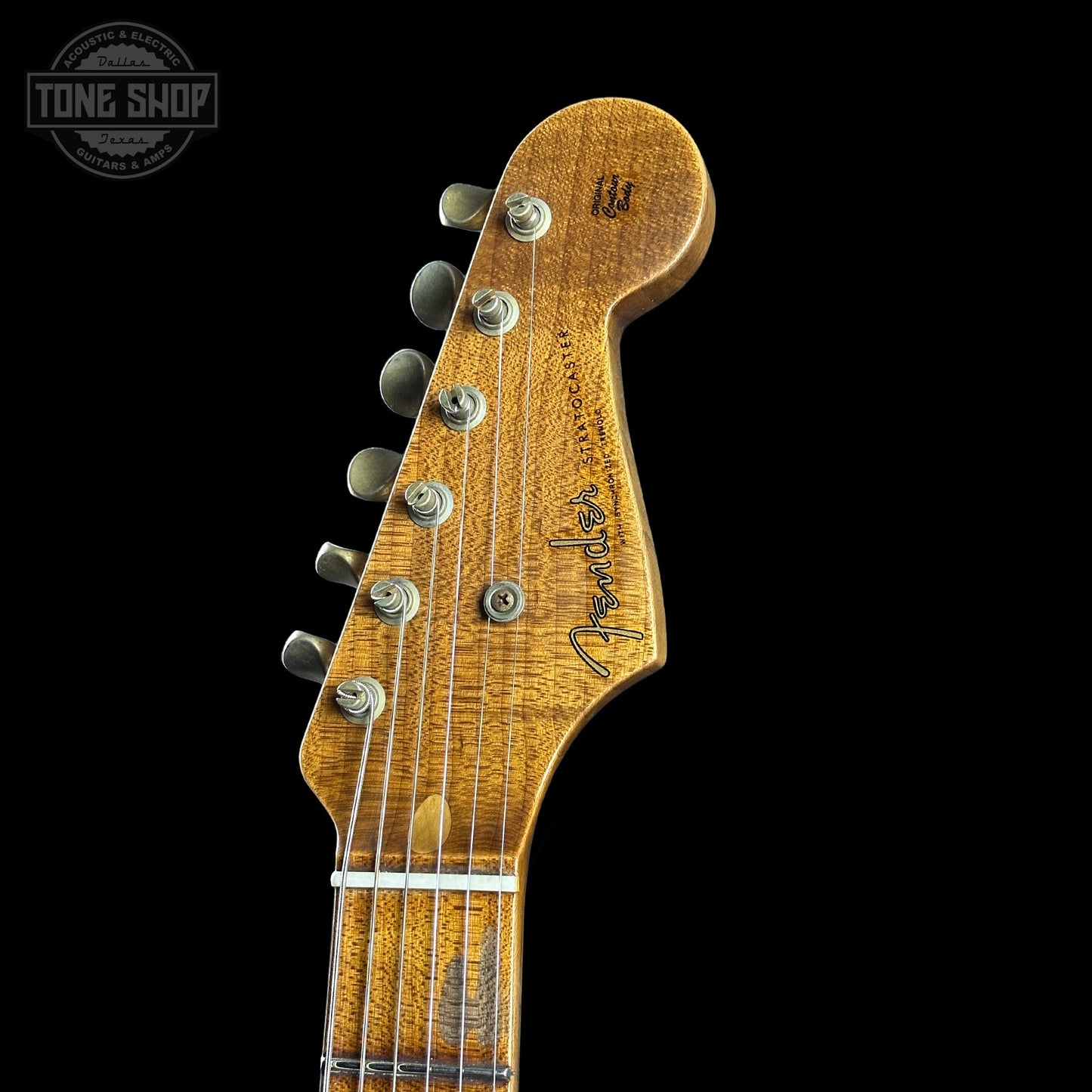 Fender Custom Shop Limited Edition Roasted '54 Strat Journeyman Relic '55 Desert Tan w/case