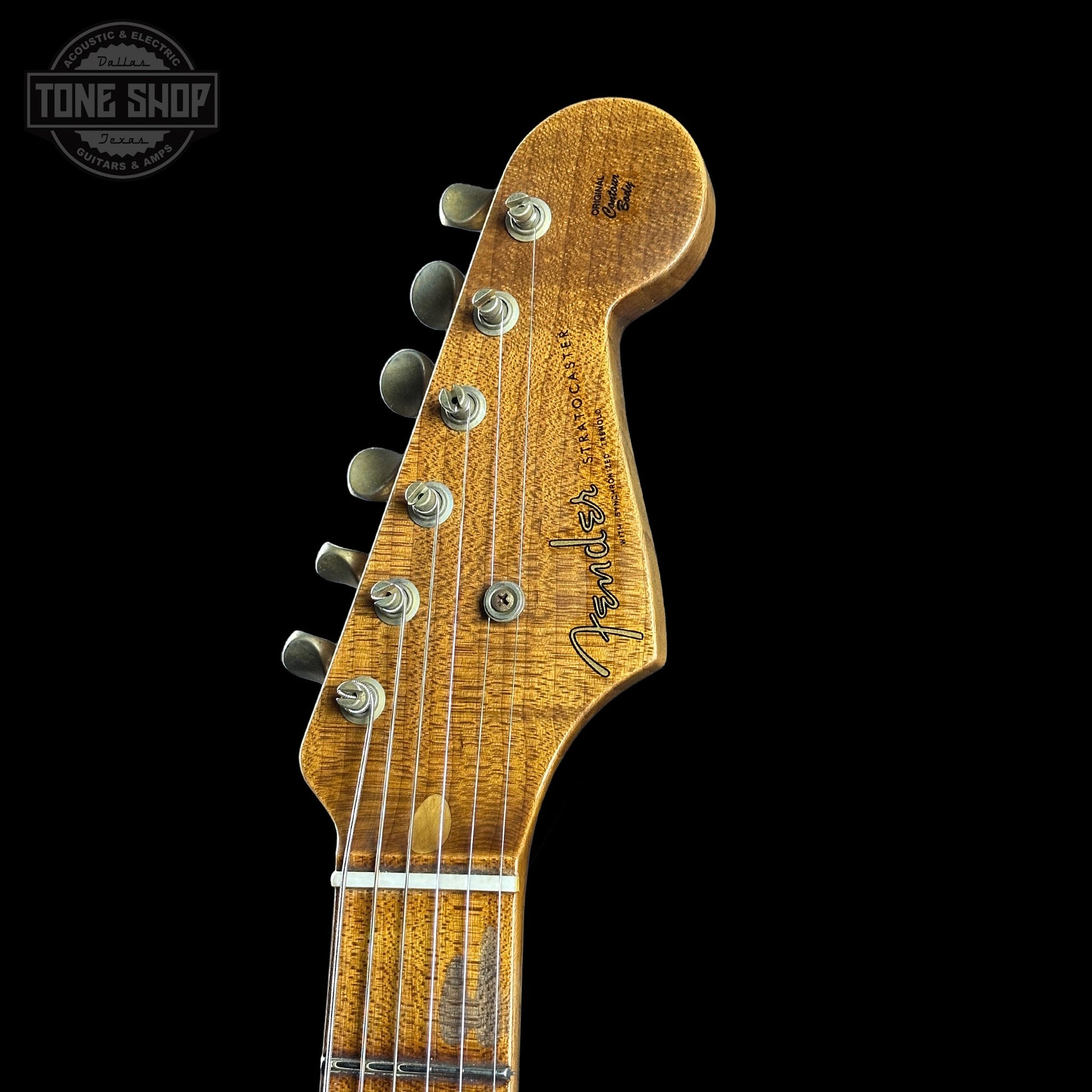 Fender Custom Shop Limited Edition Roasted '54 Strat Journeyman Relic '55 Desert Tan w/case
