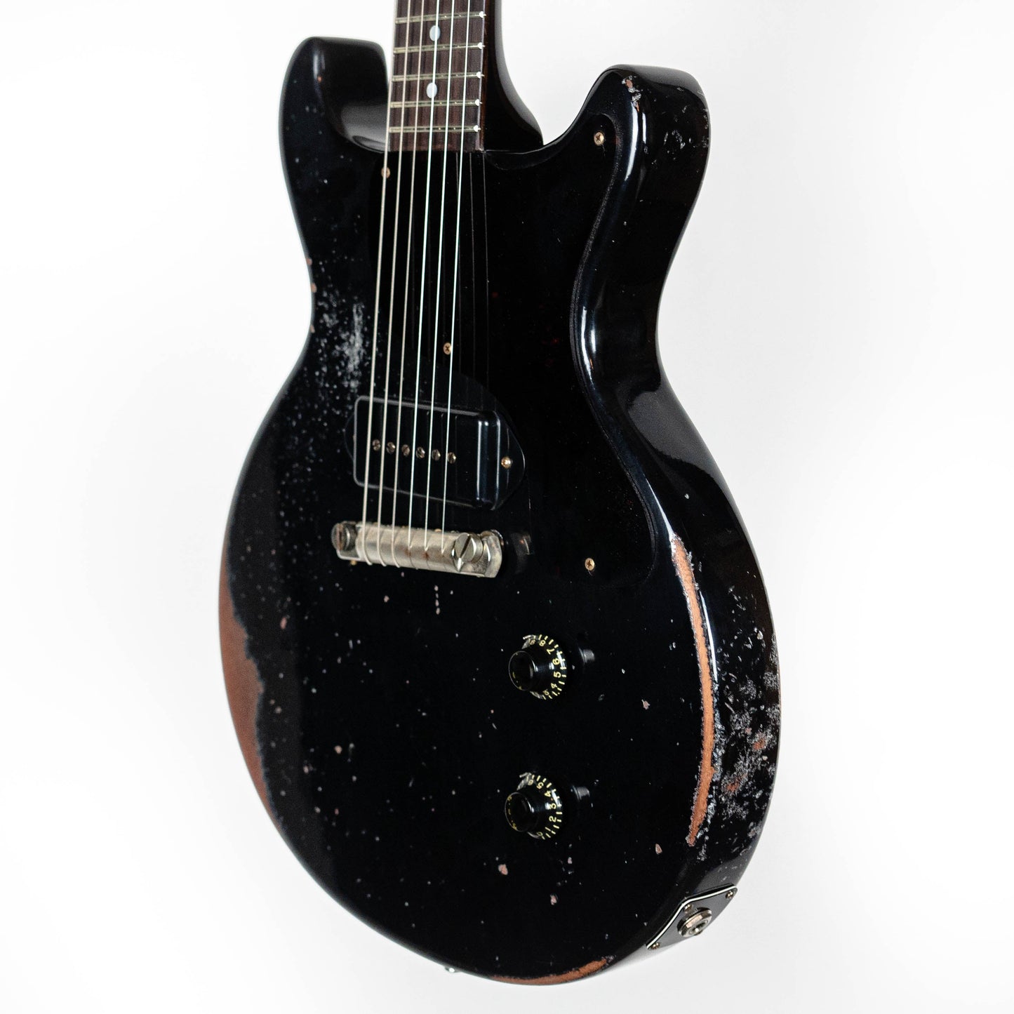 Gibson 1960 Les Paul Junior Double Cut Reissue Ultra Heavy Aged Ebony