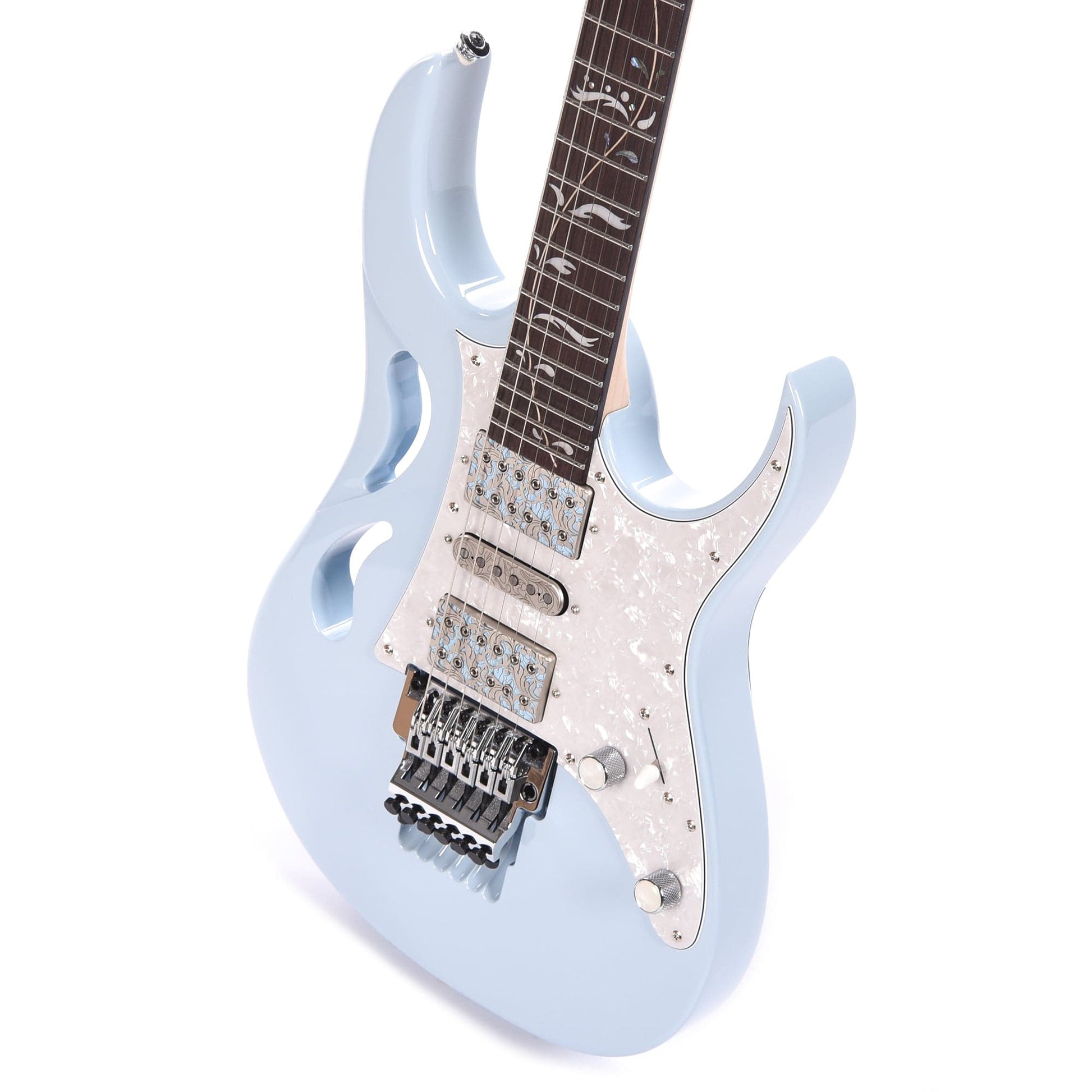 Ibanez PIA3761CBLP Steve Vai Signature Electric Guitar Blue Powder