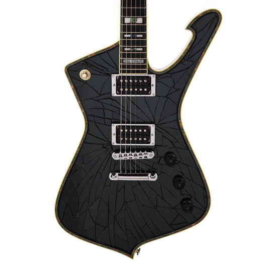 Ibanez PS3CM Paul Stanley Signature Model w/Black "Cracked Mirror" Top