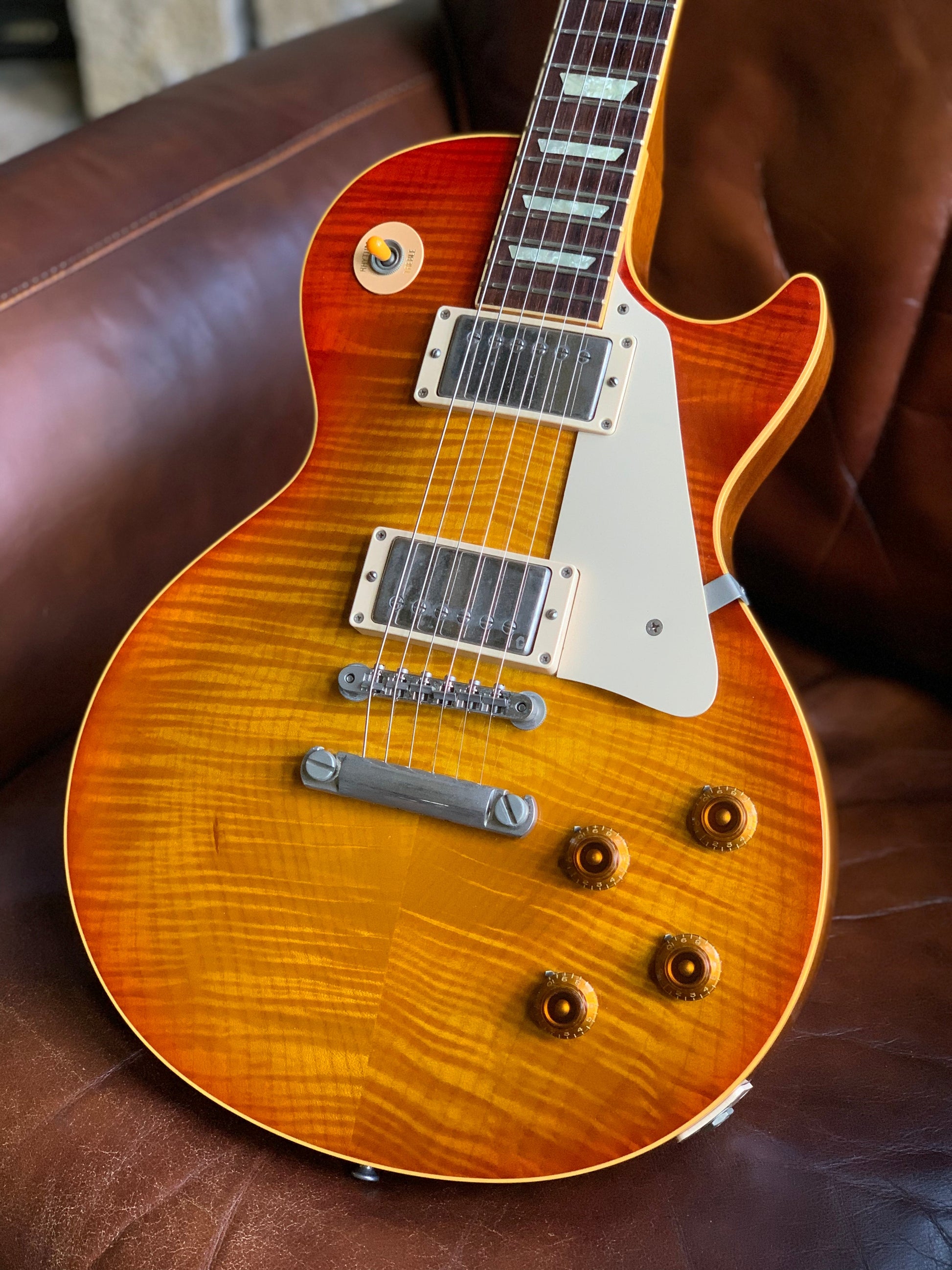 2000 Gibson '59 Les Paul Custom Shop 1959 Historic Reissue Standard Burst R9 - Good-Wood Era!