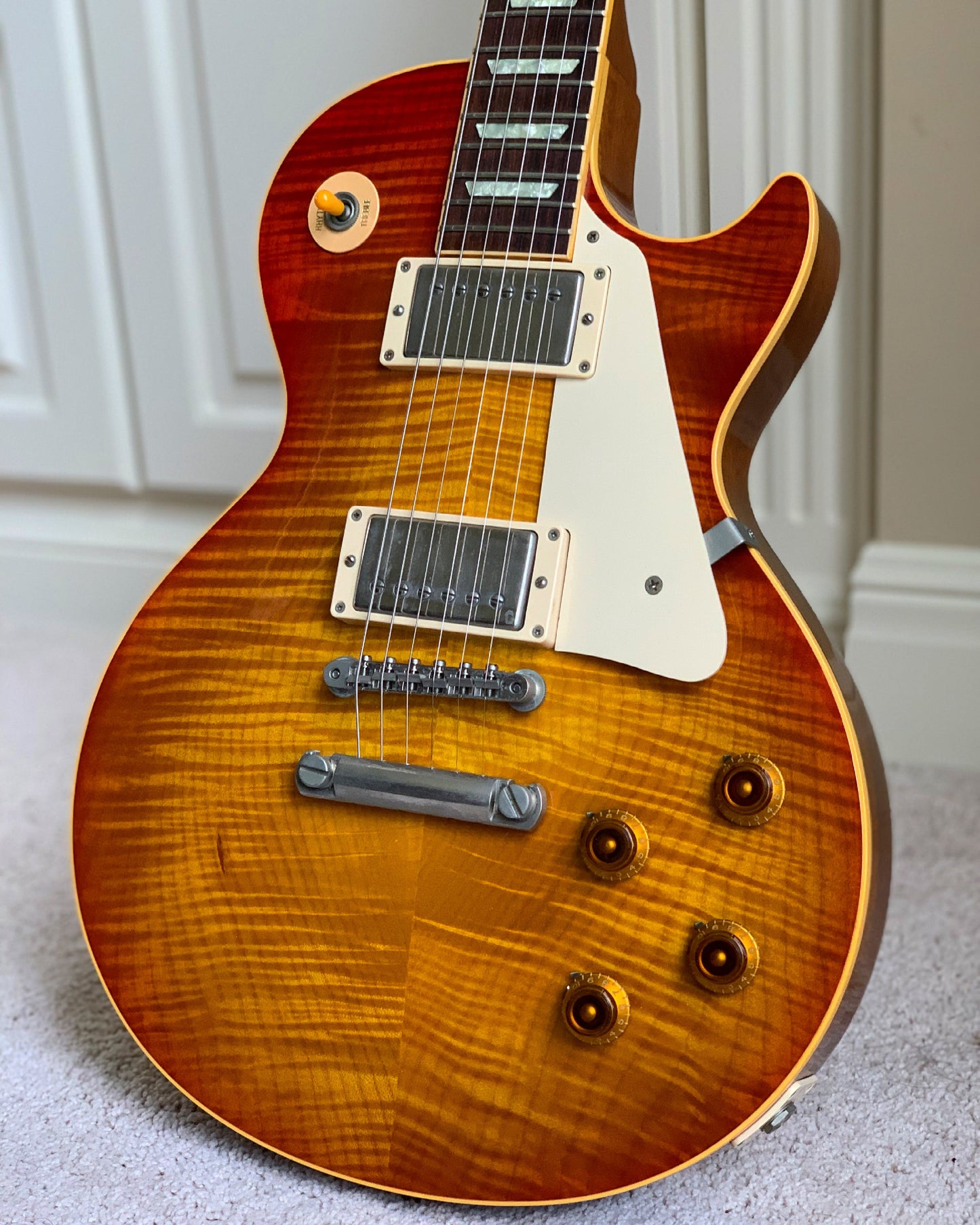 2000 Gibson '59 Les Paul Custom Shop 1959 Historic Reissue Standard Burst R9 - Good-Wood Era!