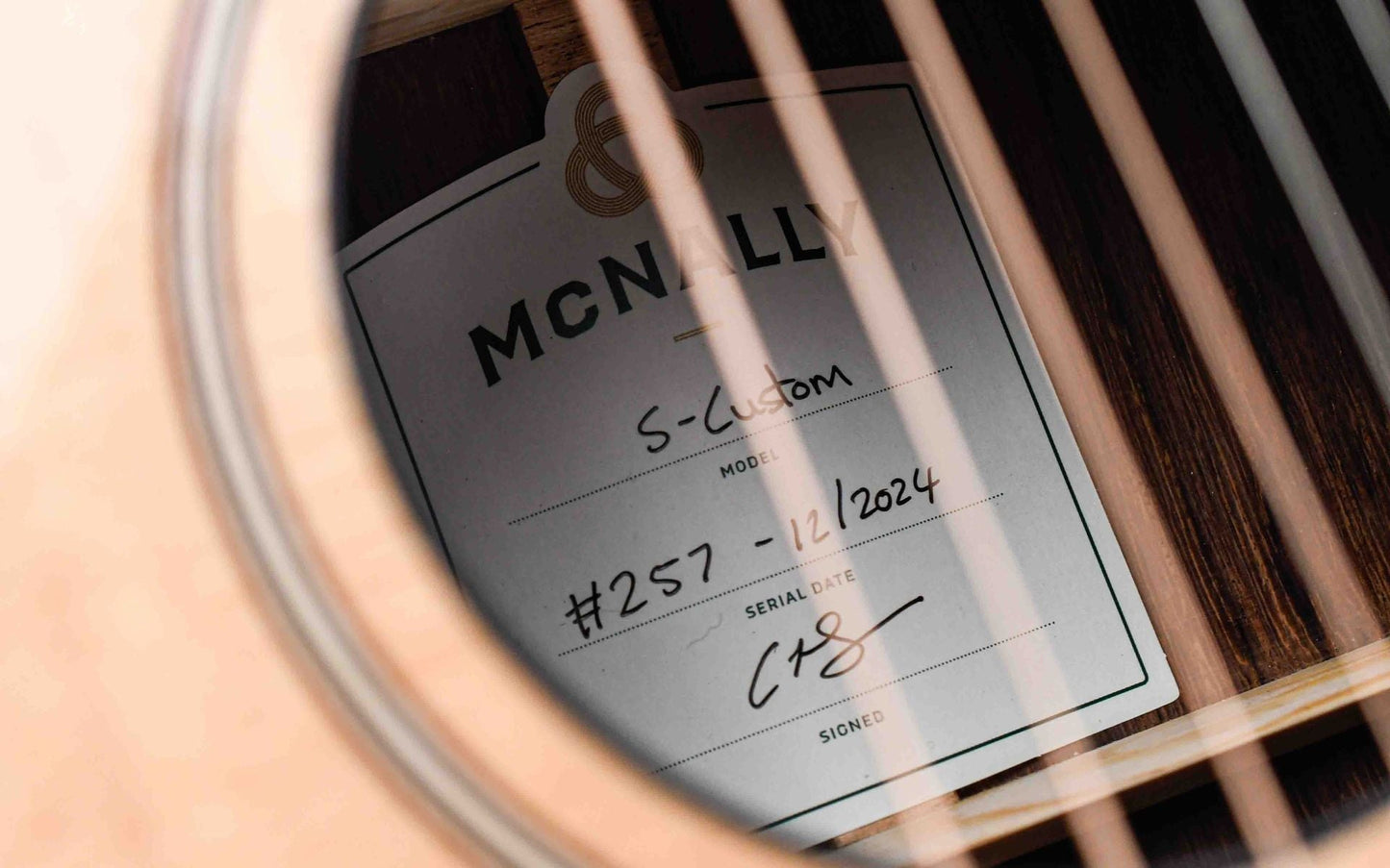 McNally S Custom Madagascar Rosewood B-Stock
