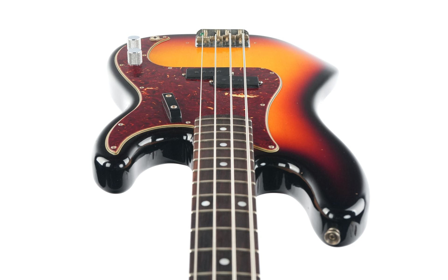 Fender Custom Shop 66 Precision bass Journeyman Bleached 3 Tone Sunburst 2023