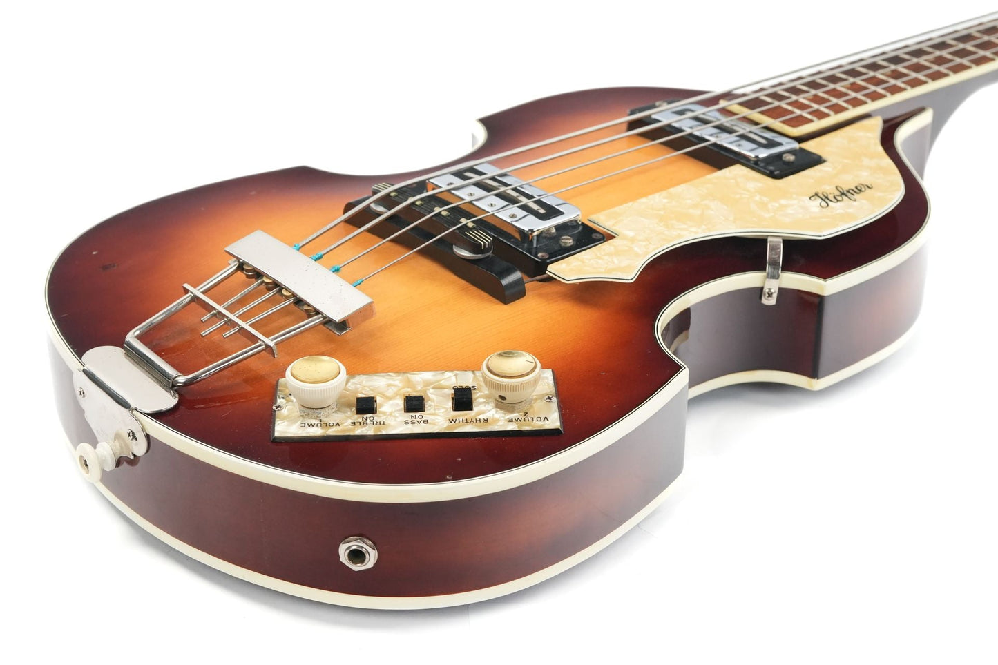 Hofner 500/1 Violin Bass 1968 with Apollo Matching Guitar