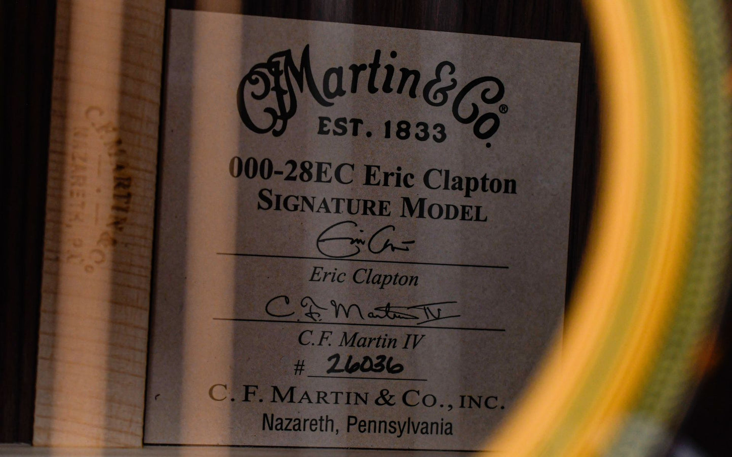 Martin 00028EC Eric Clapton Signature