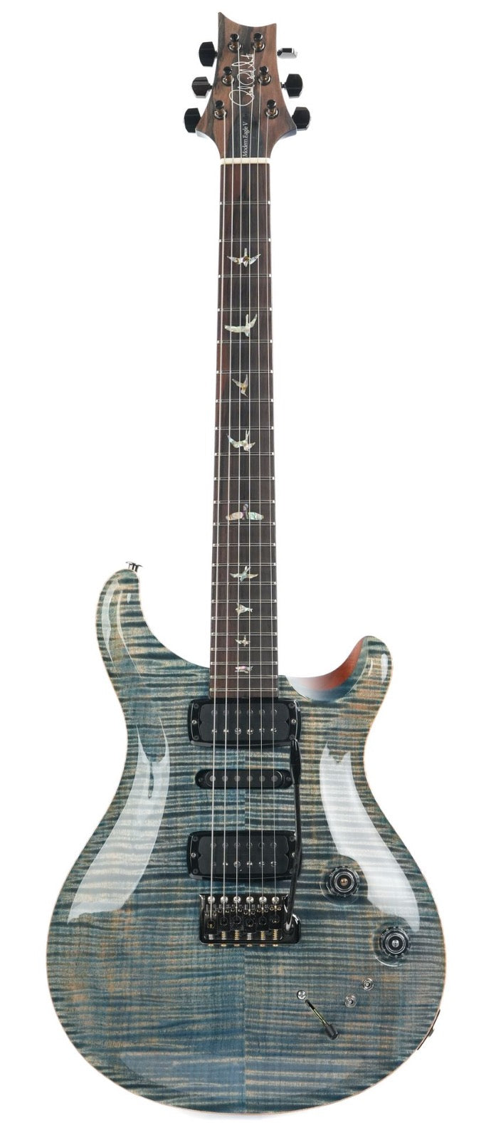 PRS Wood Library Modern Eagle V Faded Blue Jean 2024
