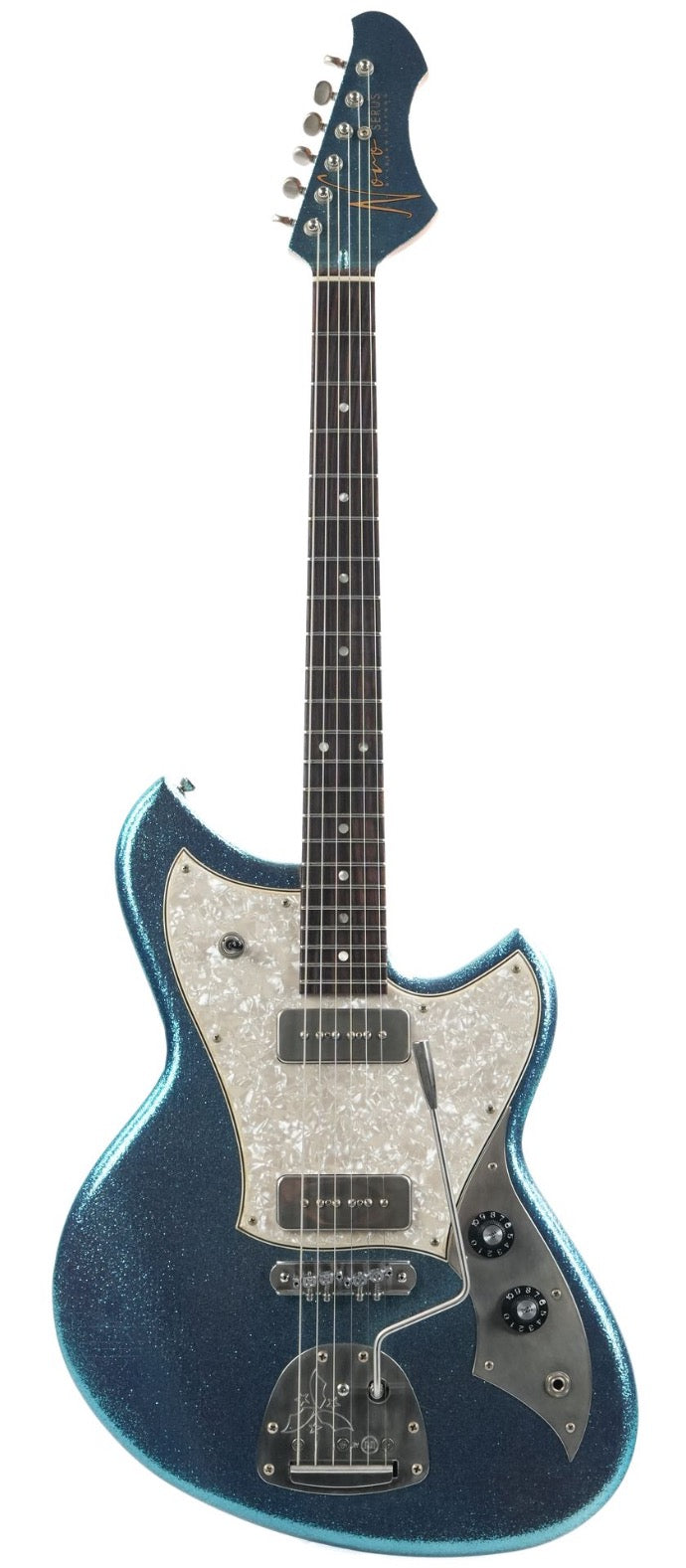 Novo Serus J Custom Lake Placid Blue Sparkle #25806