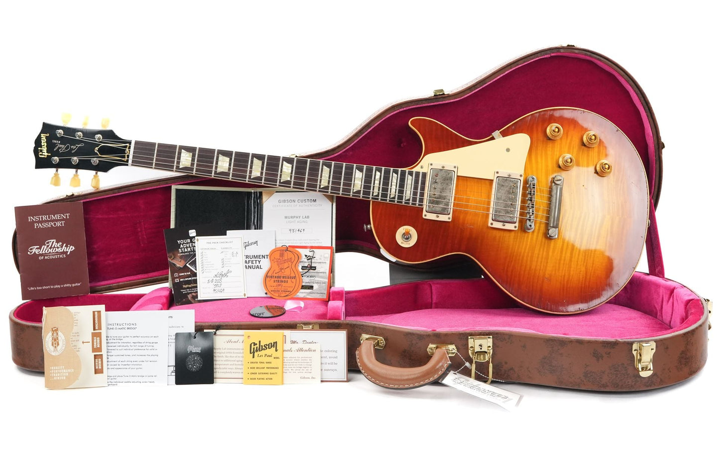 Gibson 1959 Les Paul Standard Reissue Light Aged Cherry Teaburst