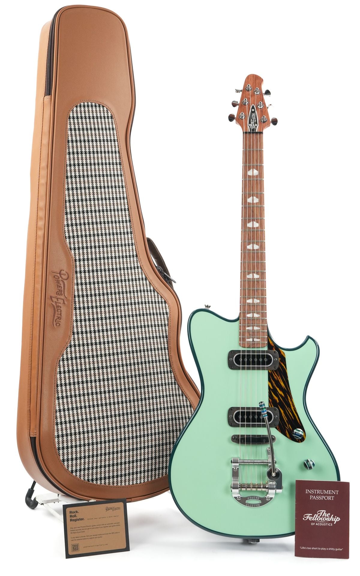 Powers Electric A Type Two Tone Mint Green/Fjord Green