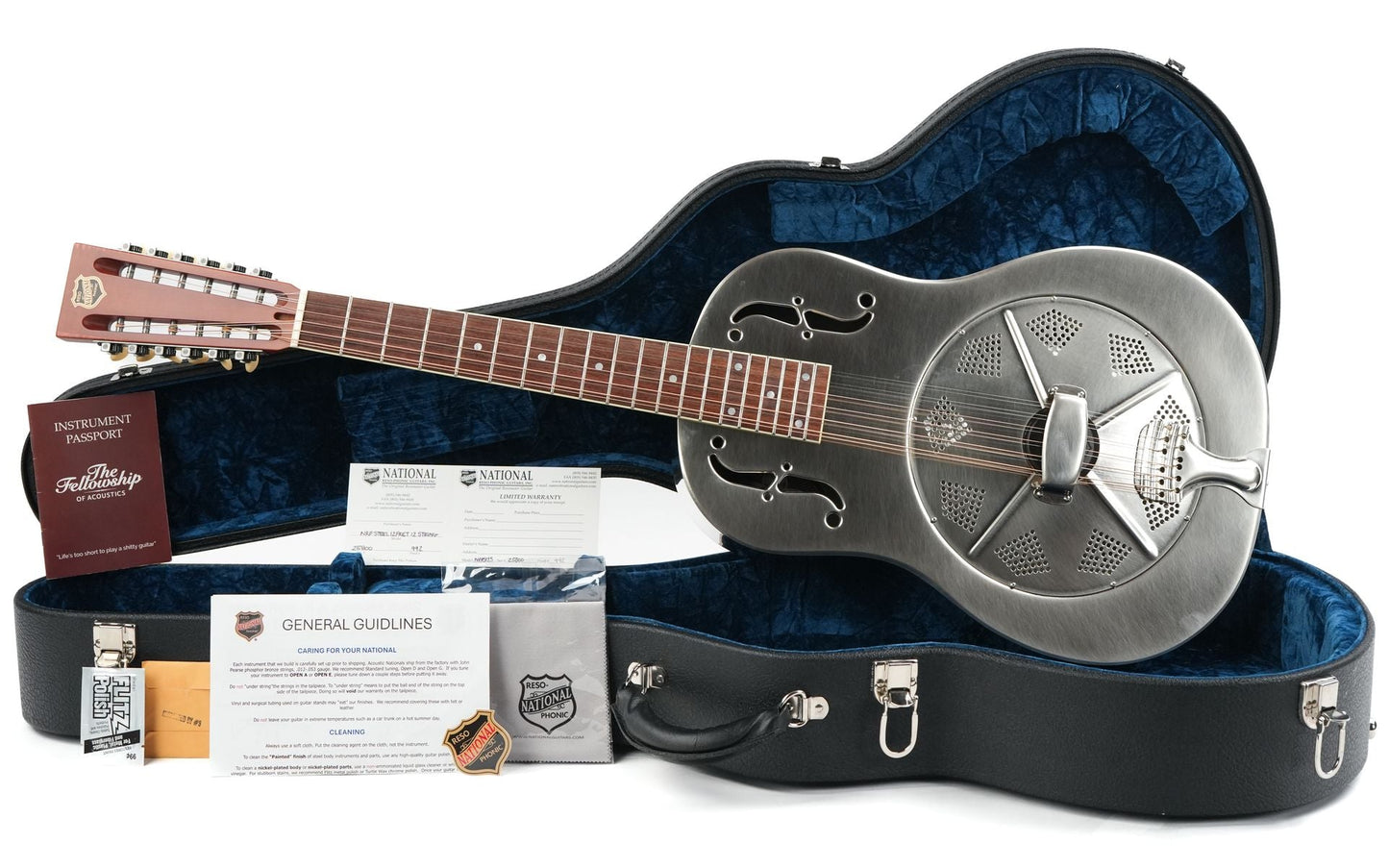 National NRP 12 Fret Steel 12 String