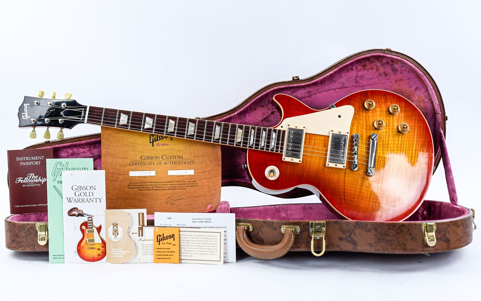 Gibson Custom Shop Les Paul Standard R9 Cherry Sunburst 2007