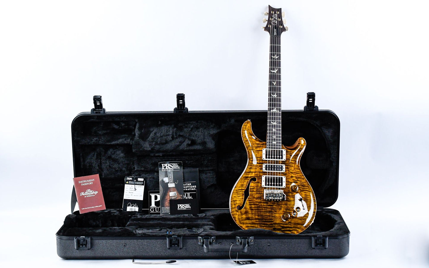 PRS Special 22 Semi Hollow Yellow Tiger